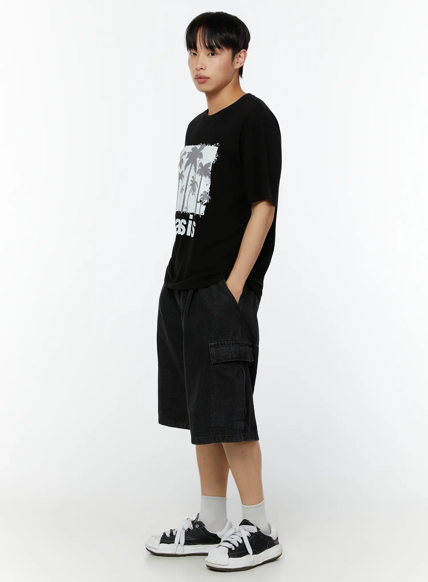 Men's Cargo Jorts IU515 - Image 6