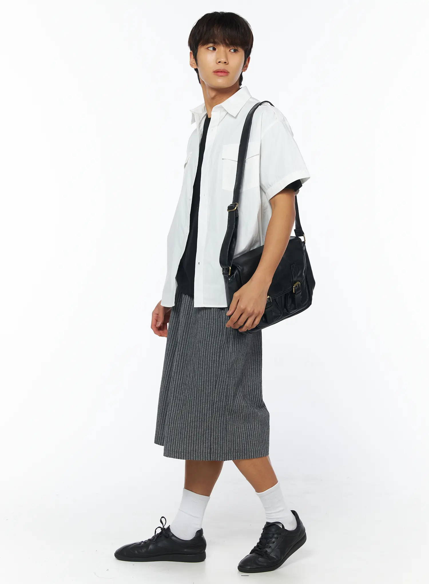 Men's Casual Button-Up Shirt IU503 - Image 10
