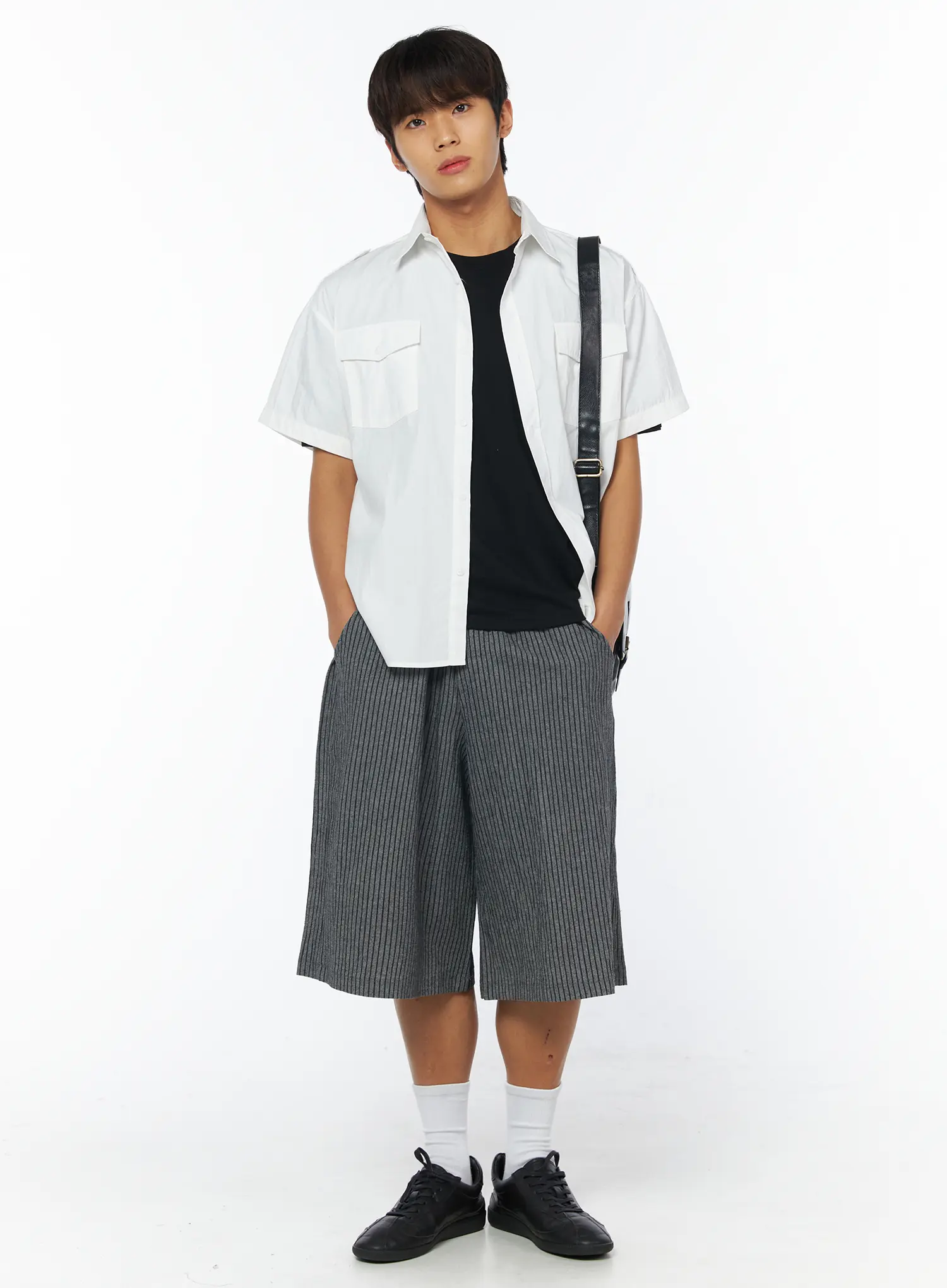 Men's Casual Button-Up Shirt IU503 - Image 2