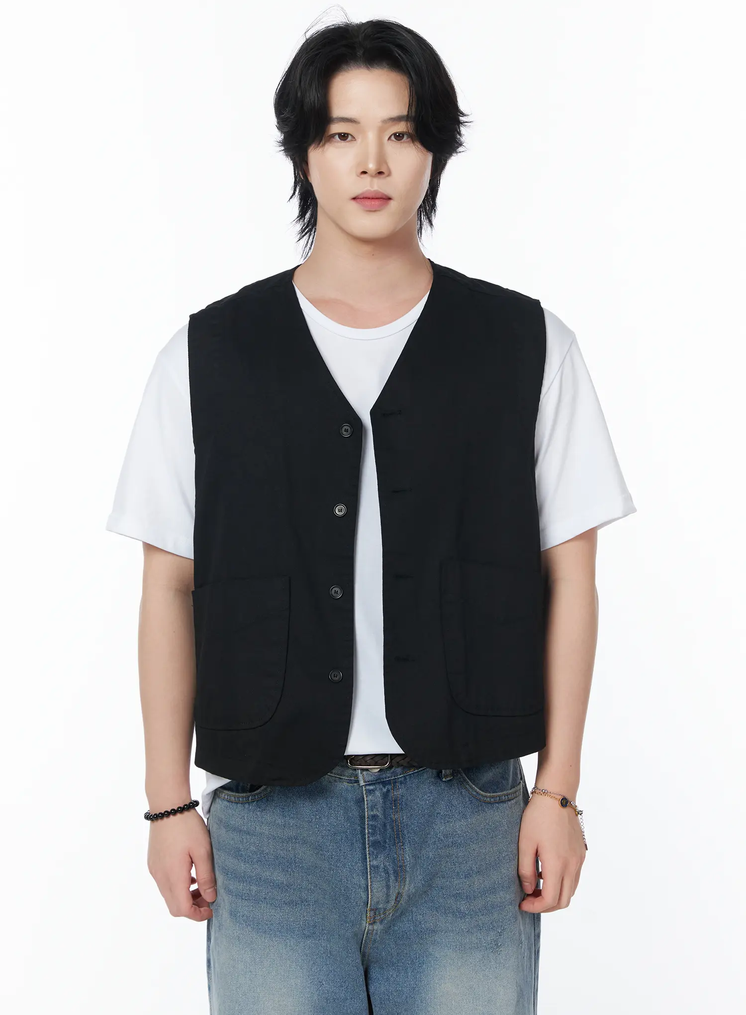 Men's Casual Cotton Vest IY525 - Image 13