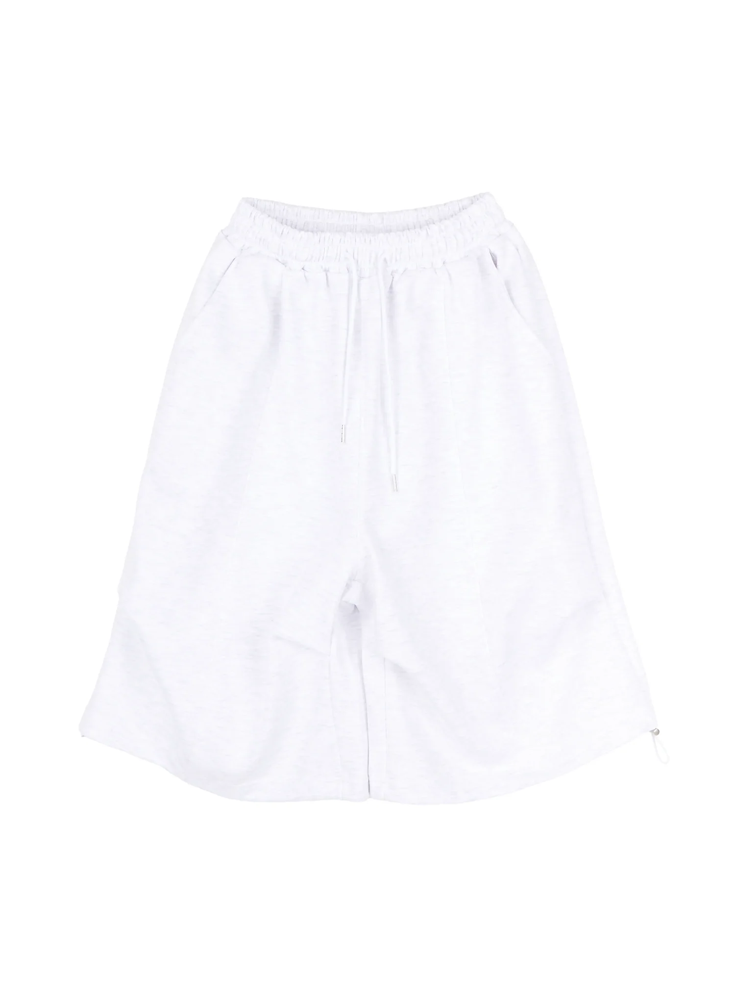 Men's Casual Parachute Shorts (Light Gray) IY522 - Image 8