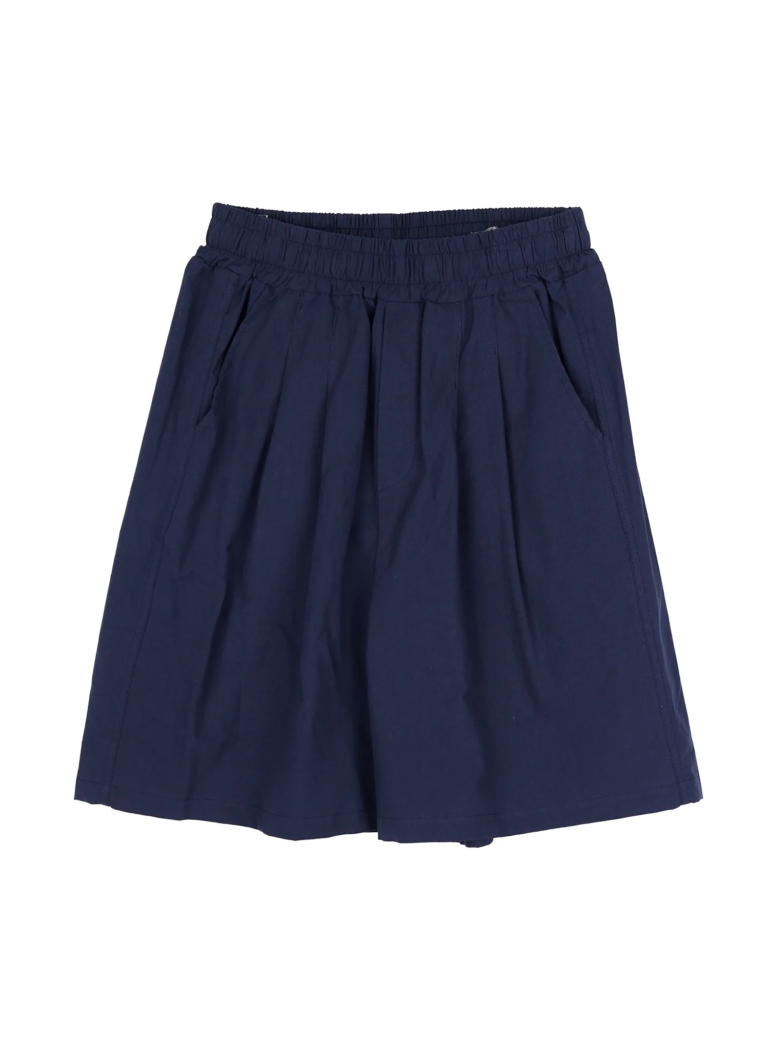 Men's Casual Pintuck Shorts (Dark Blue) IY522 - Image 6