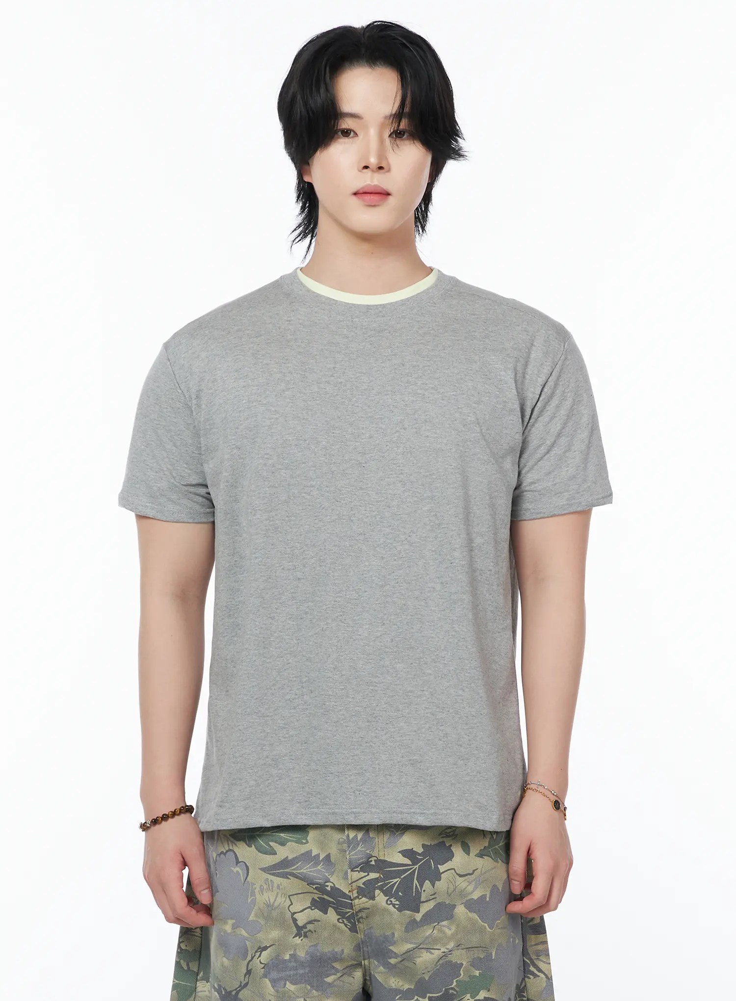 Men's Casual T-Shirt IY525 - Image 8