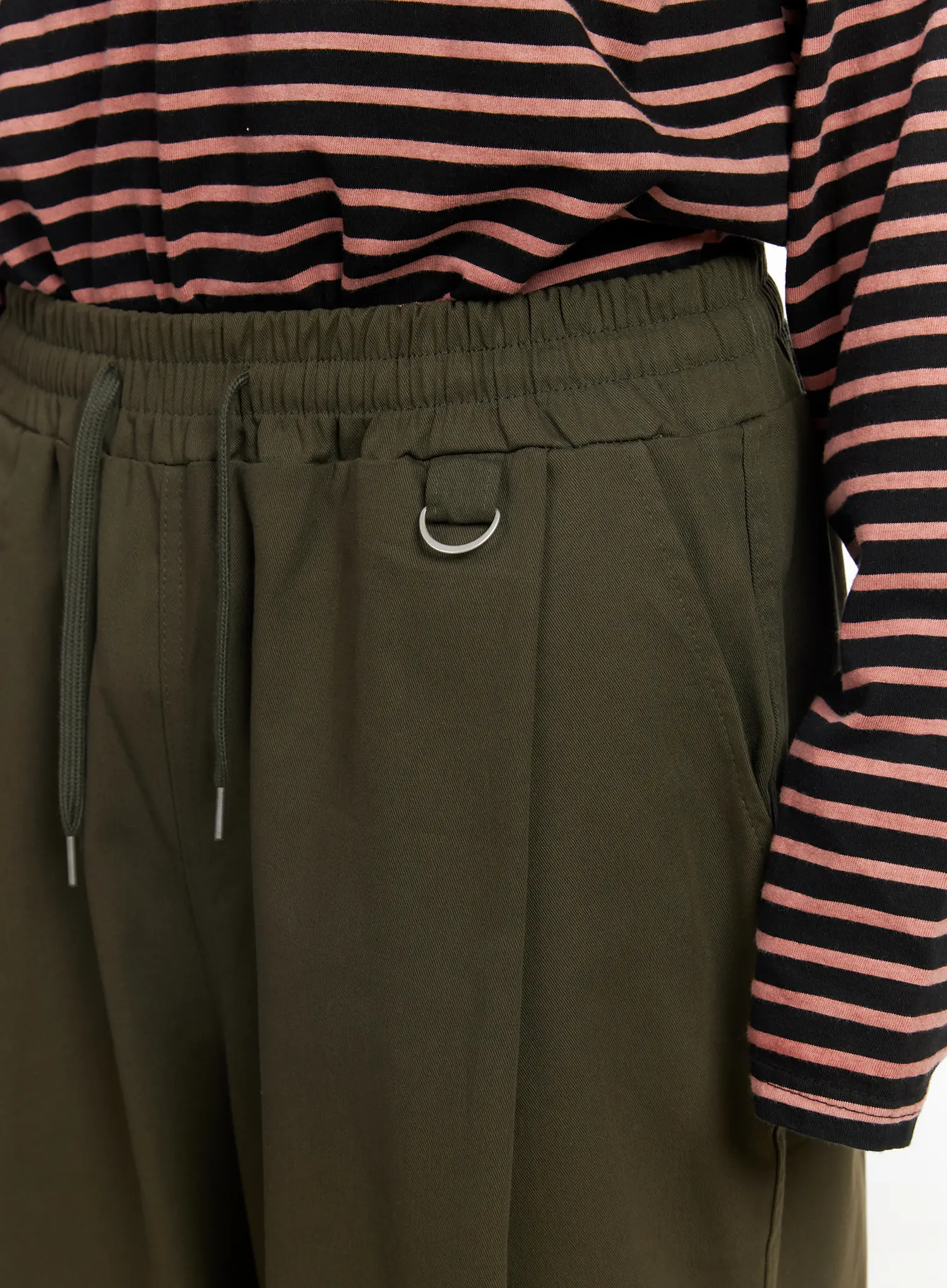 Men's Casual Wide-Leg Cotton Trousers IA501 - Image 2