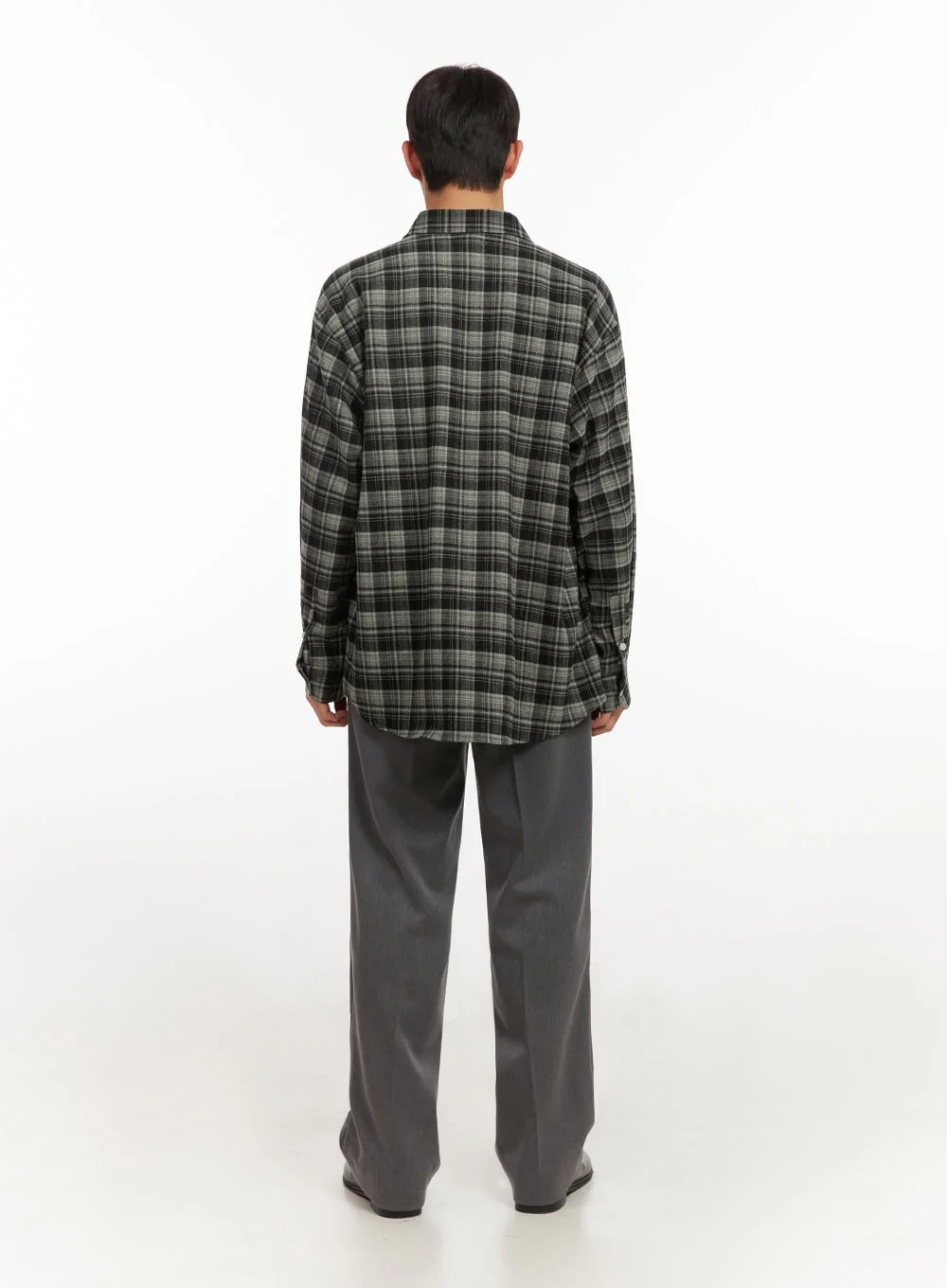 Men's Checkered Flannel ID406 - Image 8