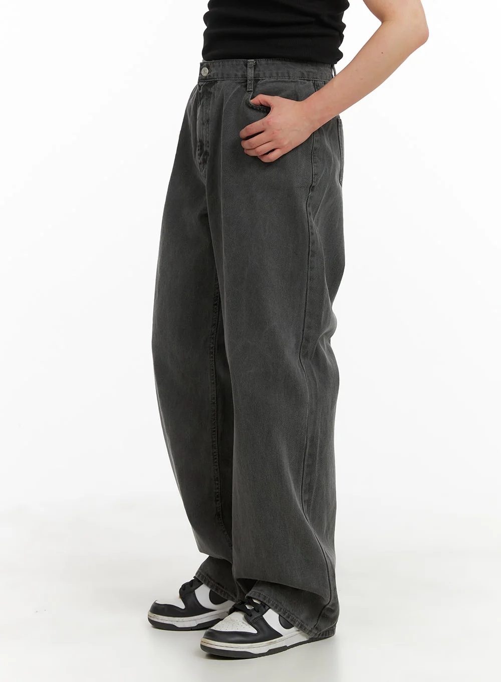 Men's Classic Baggy Fit Jeans IA401 - Image 4