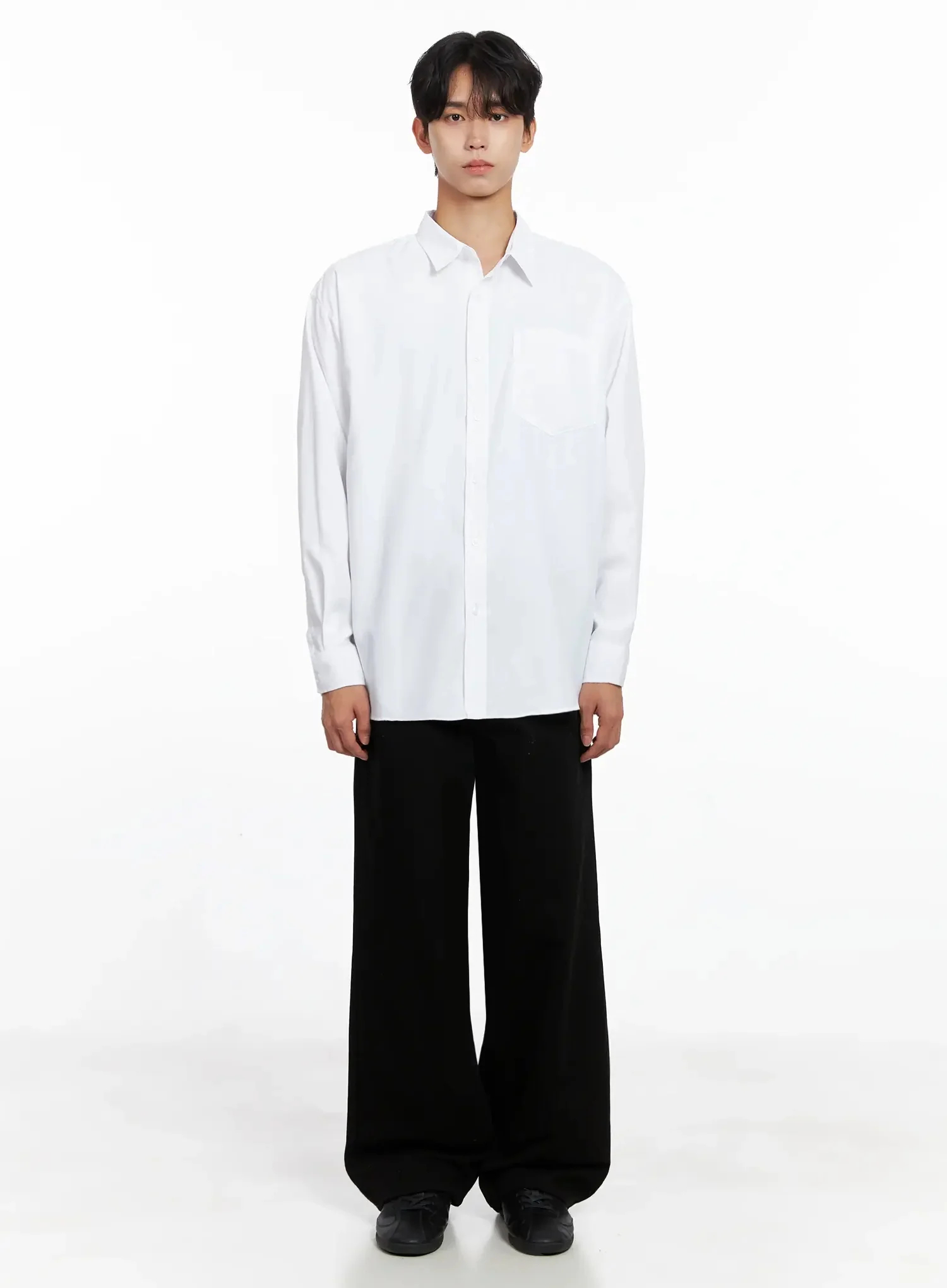 Men's Classic Wide Pants IO517 - Image 8