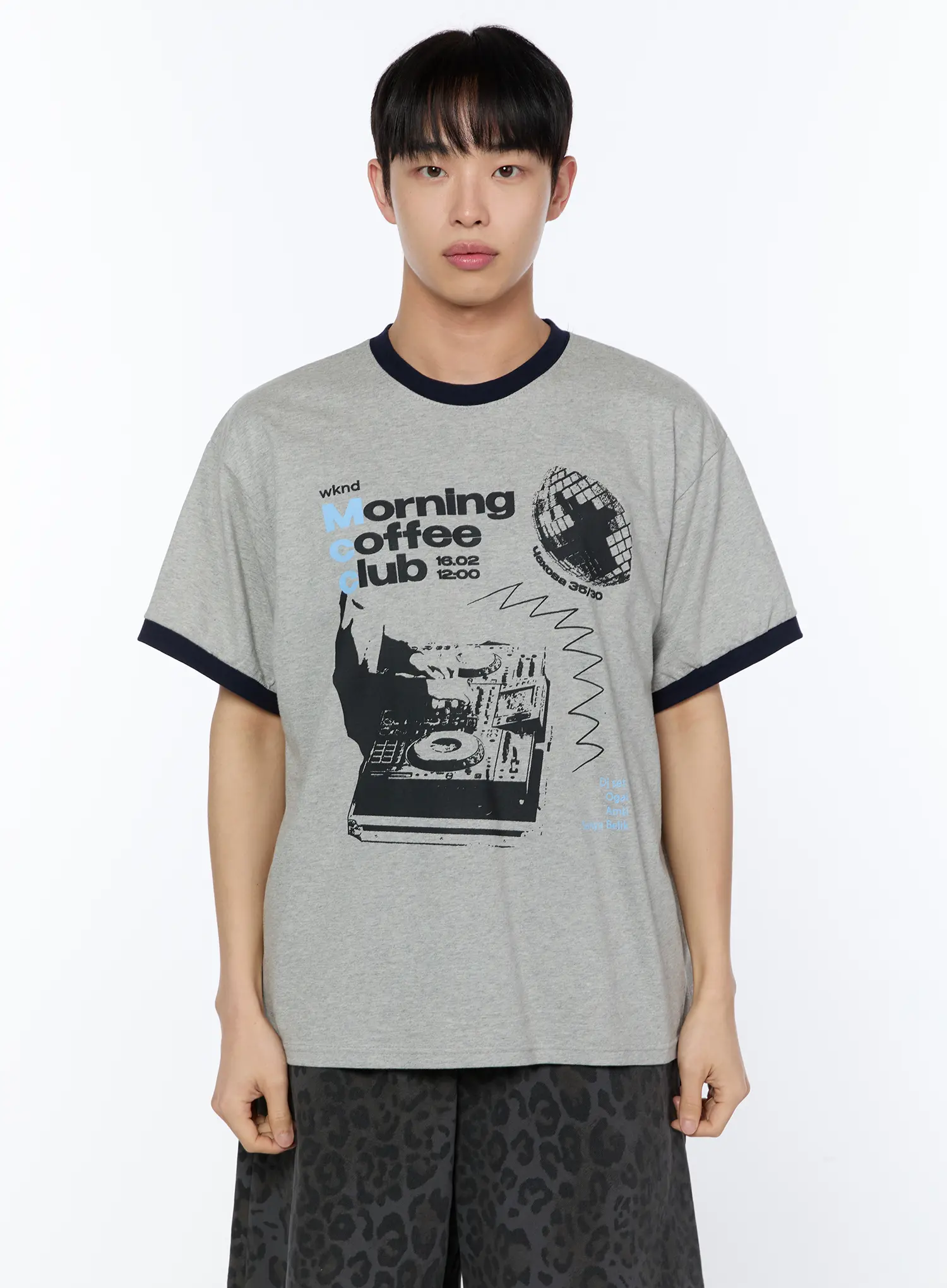 Men's Coffee Graphic Print T-Shirt IA517 - Image 12