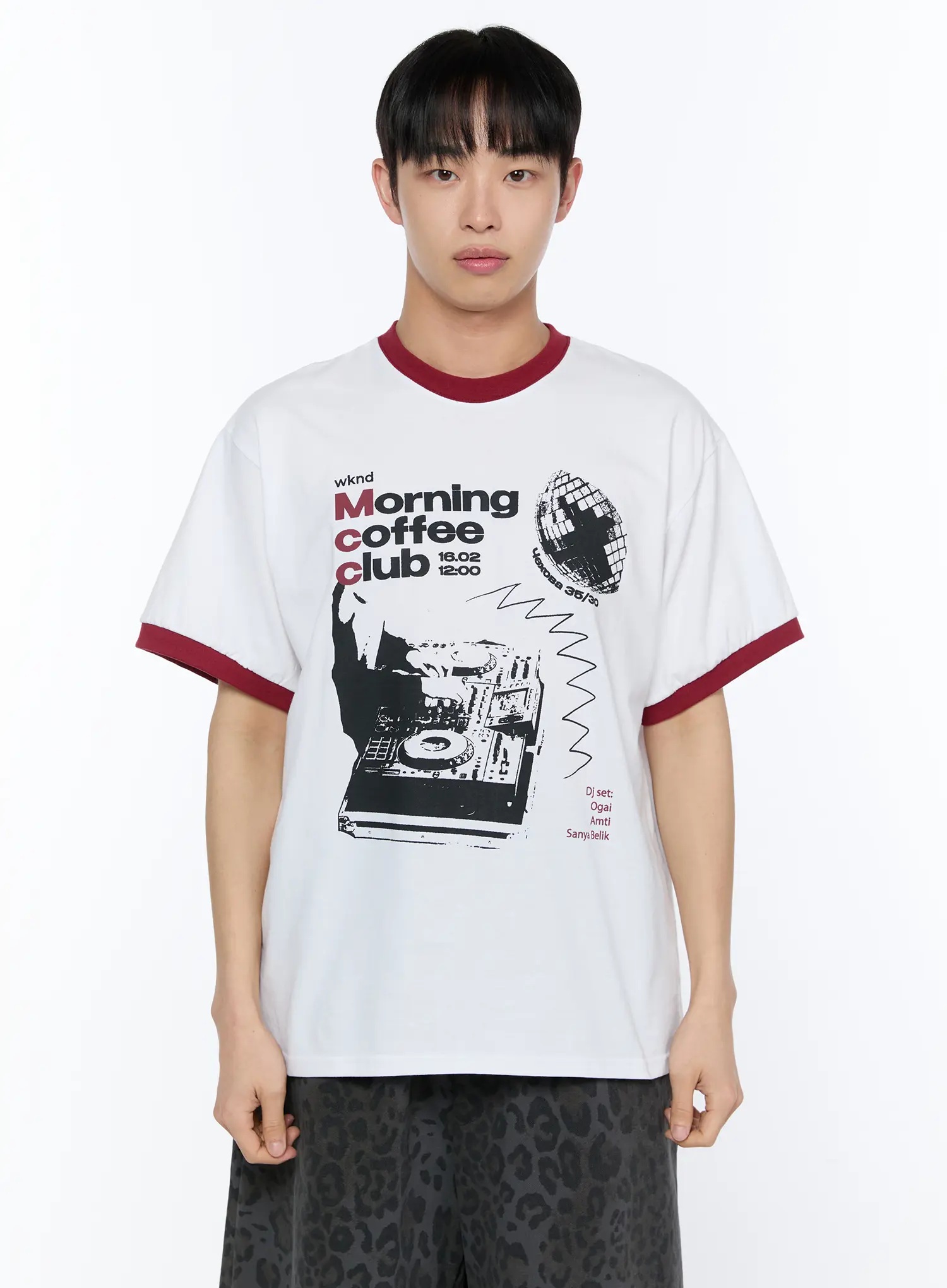 Men's Coffee Graphic Print T-Shirt IA517 - Image 13