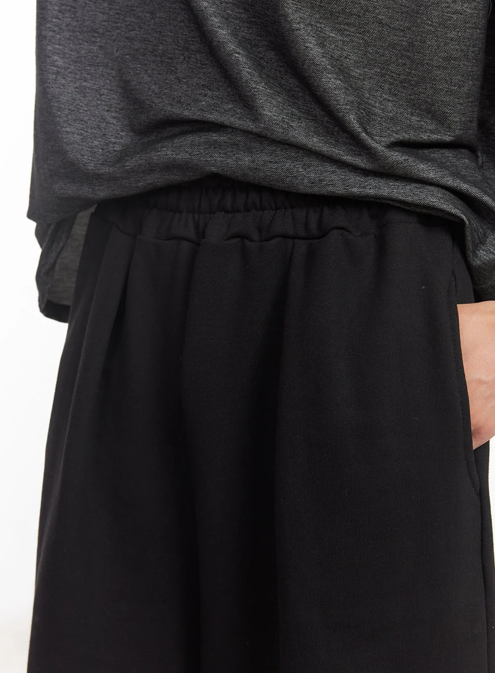 Men's Comfy Wide-Fit Sweatshorts IA511 - Image 4