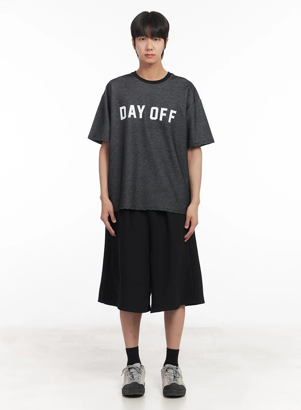 Men's Comfy Wide-Fit Sweatshorts IA511 - Image 7