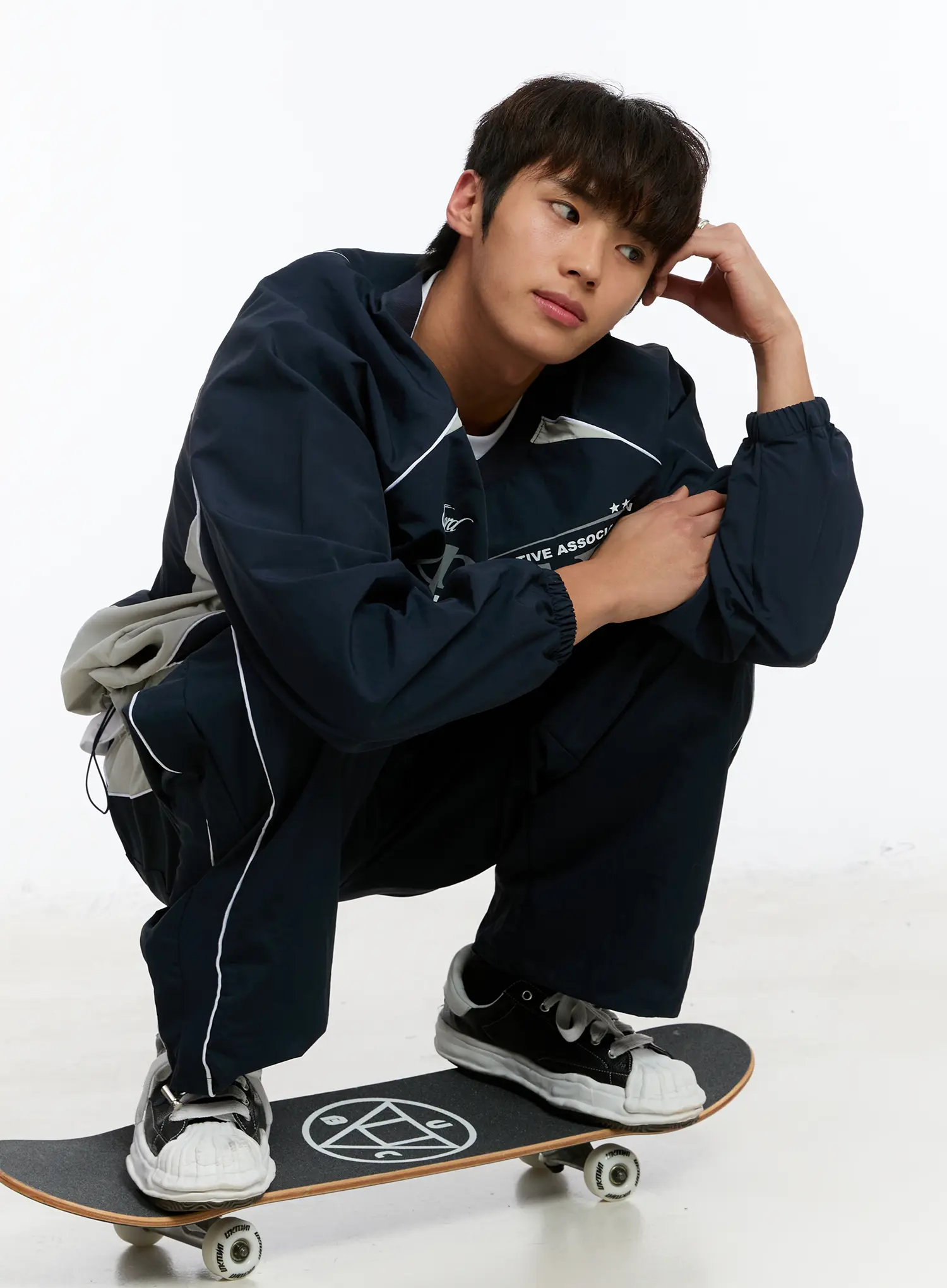 Men's Contrast Track Pants IM530 - Image 3