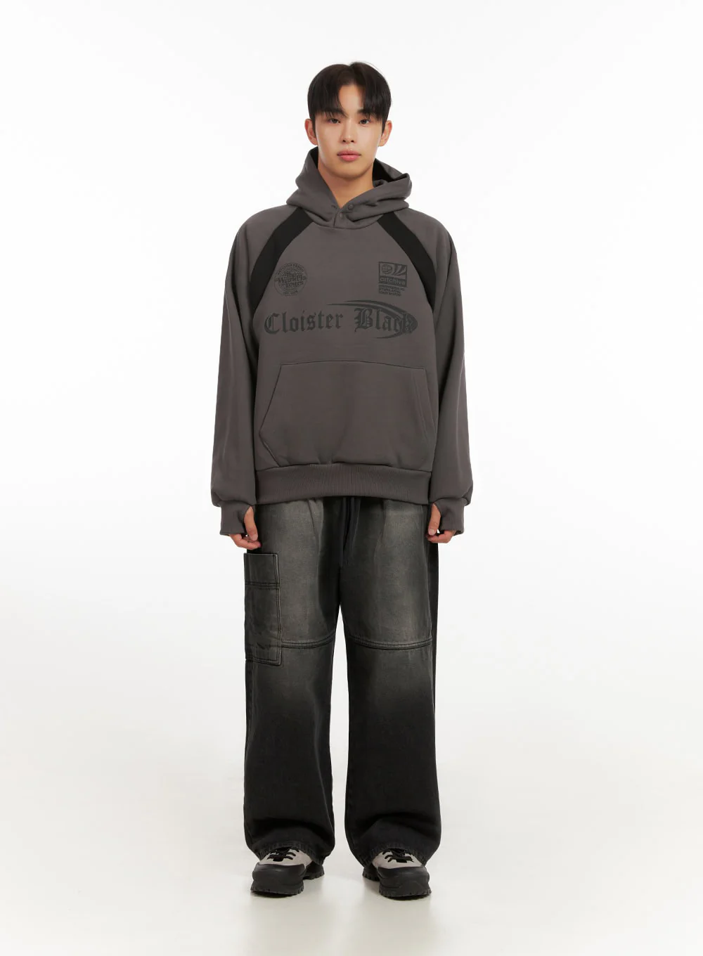 Men's Cotton Graphic Hoodie ID413 - Image 7
