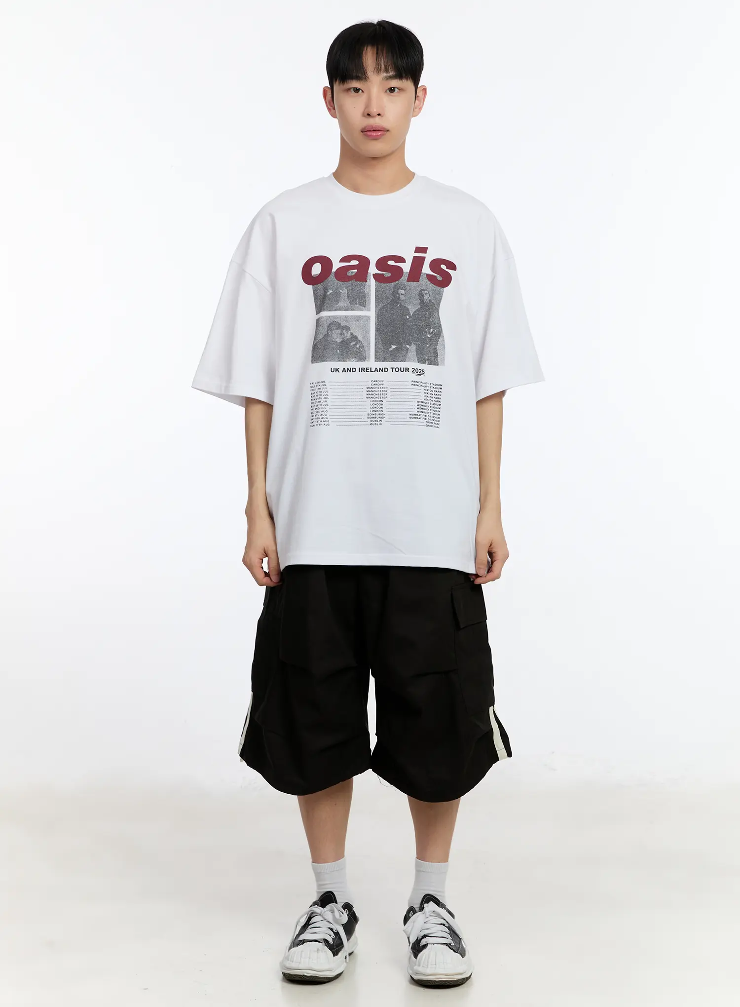 Men's Cotton Graphic Short Sleeve Tee IA507 - Image 3