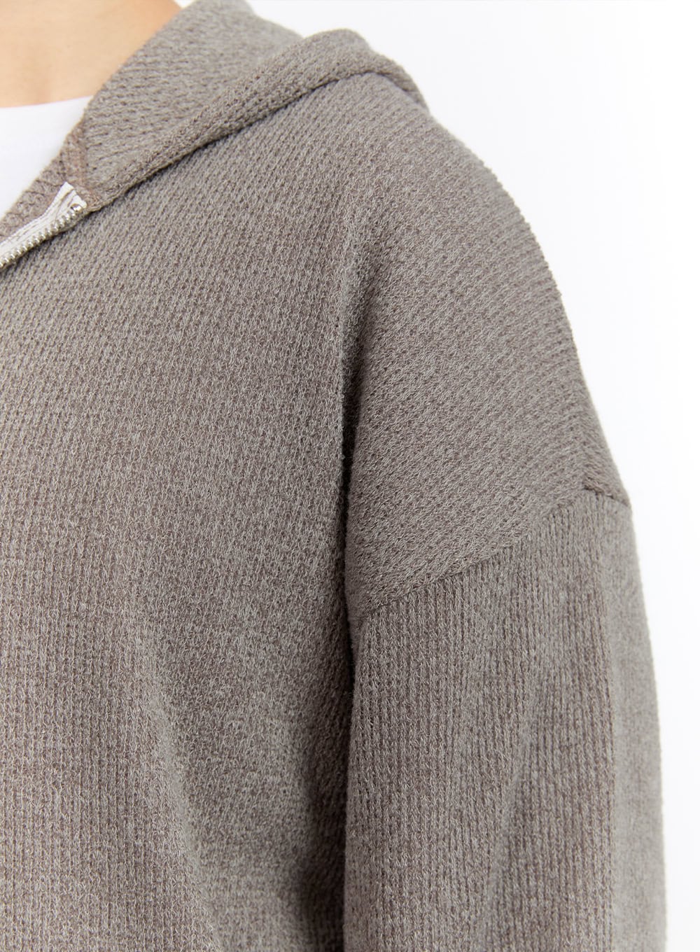 Men's Cozy Zip-Up Hooded Jacket IF528 - Image 3