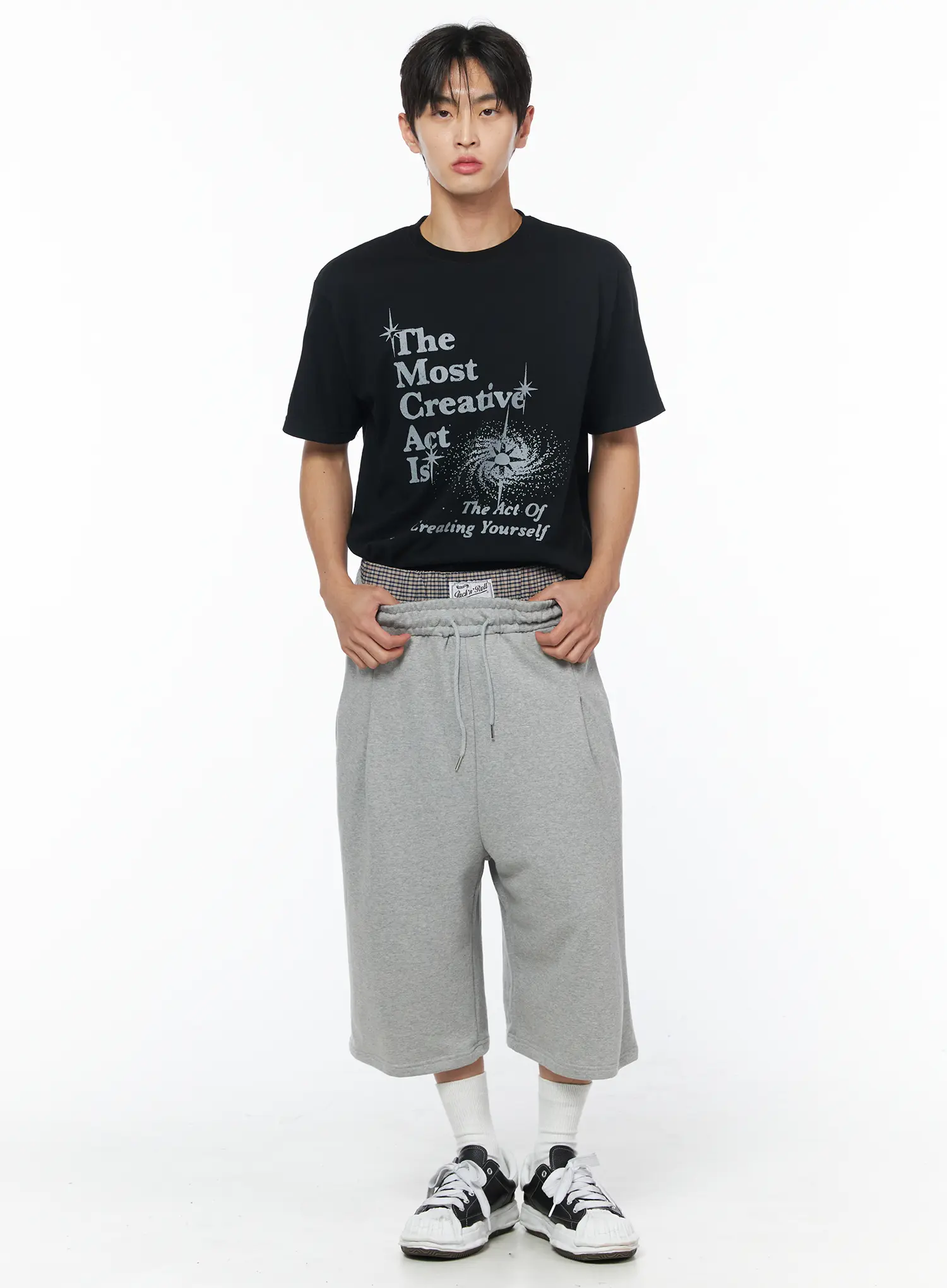 Men's Creative Graphic Tee IU510