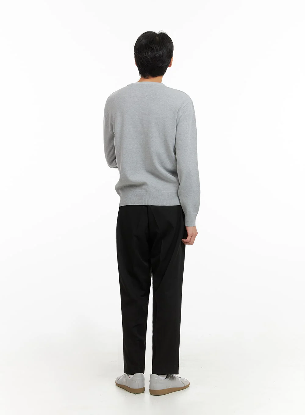 Men's Cropped Tailored Pants IA402 - Image 7