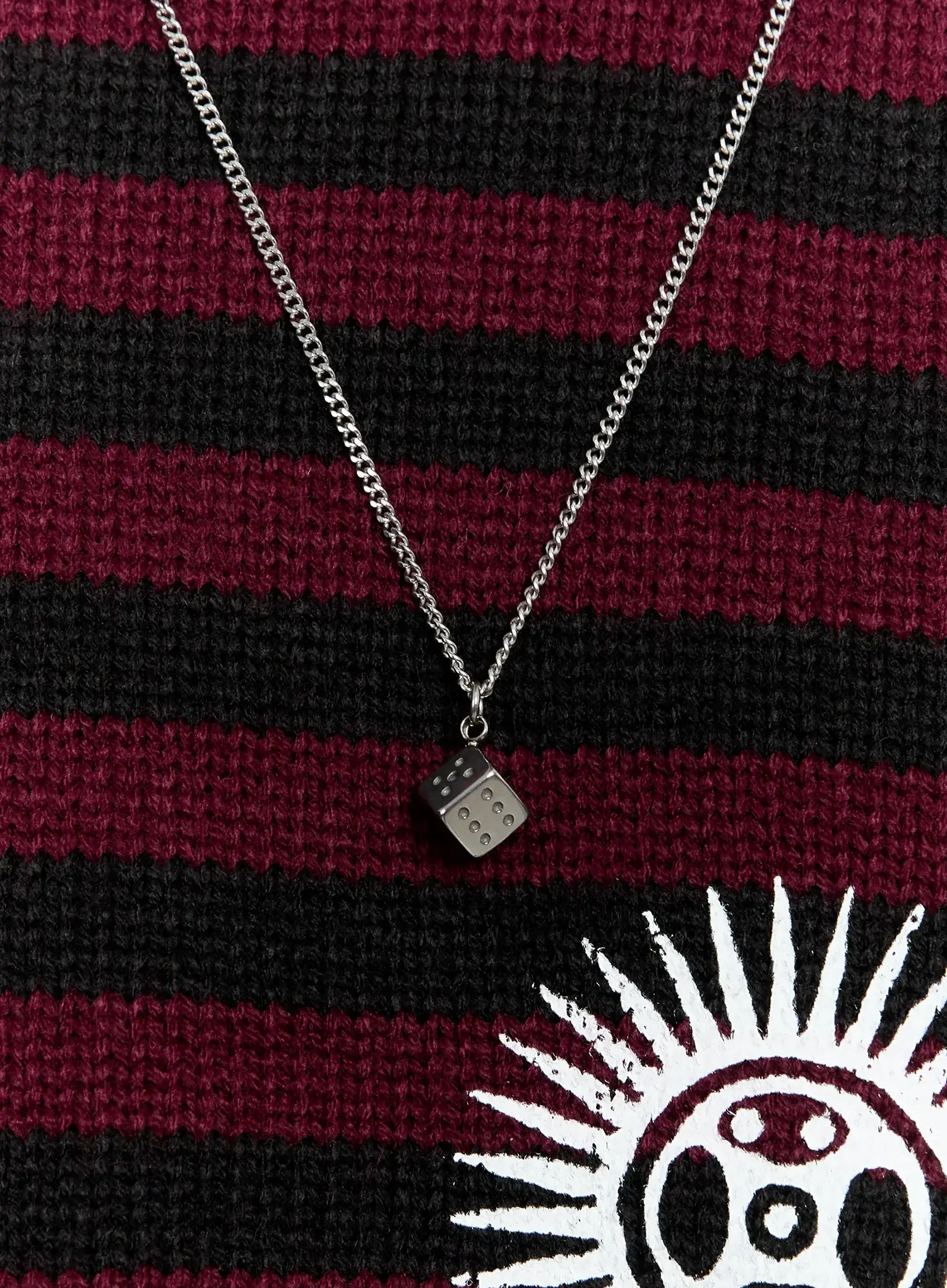 Men's Cube Necklace IS529