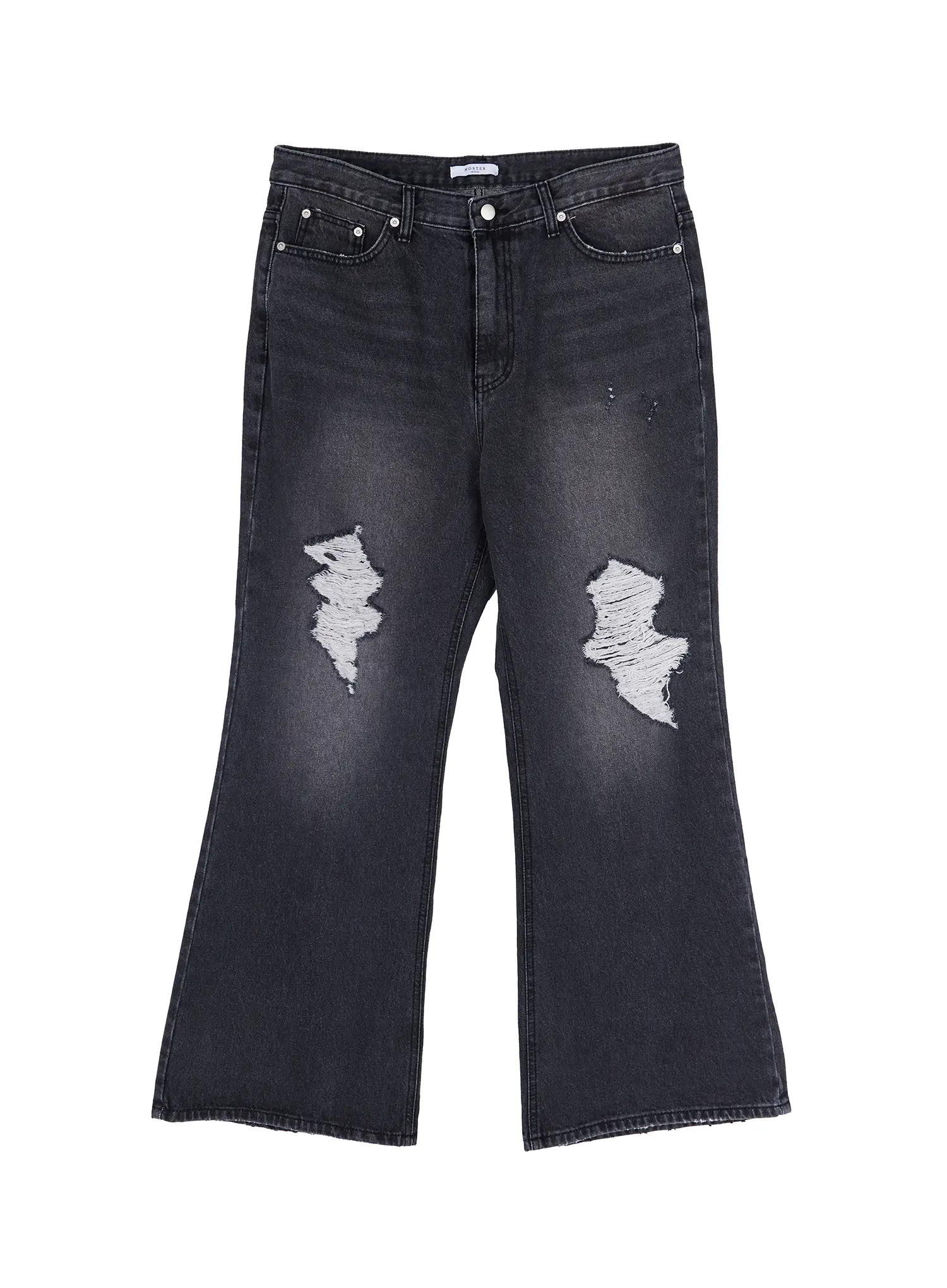 Men's Distressed Bootcut Jeans IU503 - Image 12