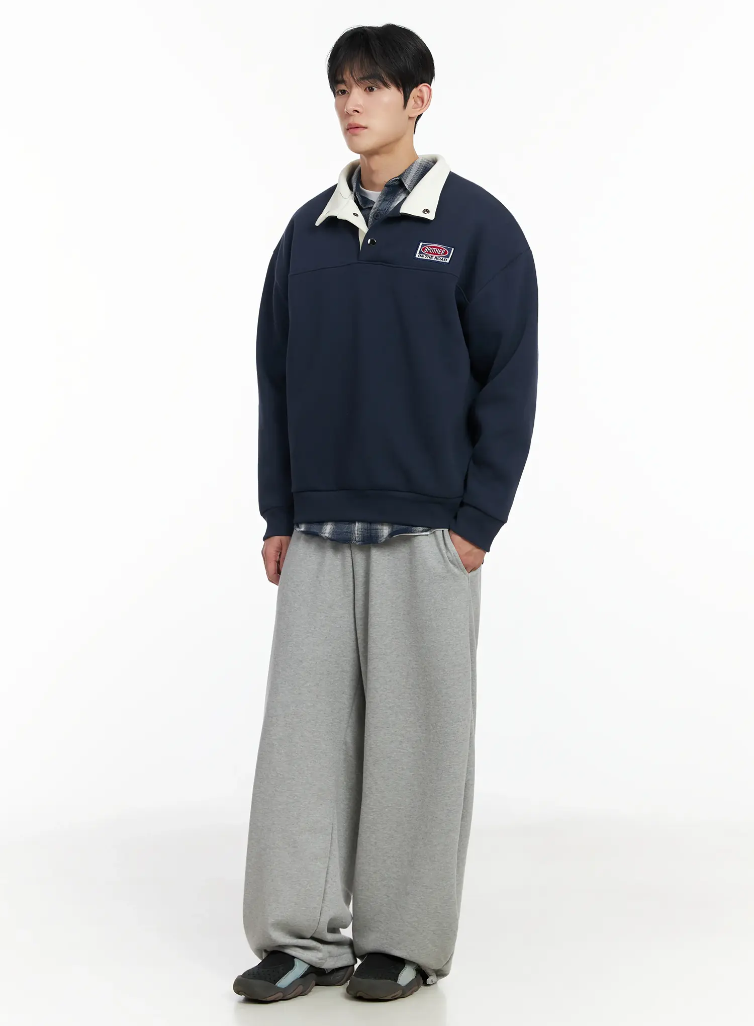 Men's Drawstring Hem Sweatpants IF517 - Image 13