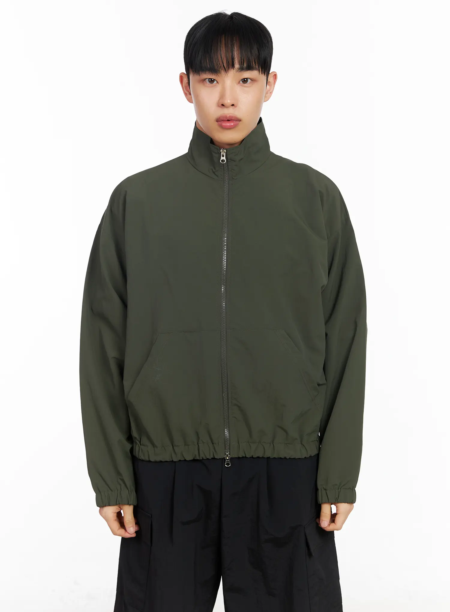 Men's Dual-Zip Windbreaker IA502 - Image 12