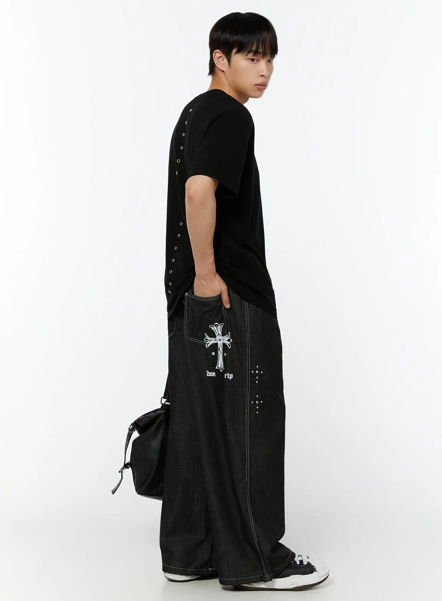 Men's Eyelet Back T-Shirt IU515 - Image 8
