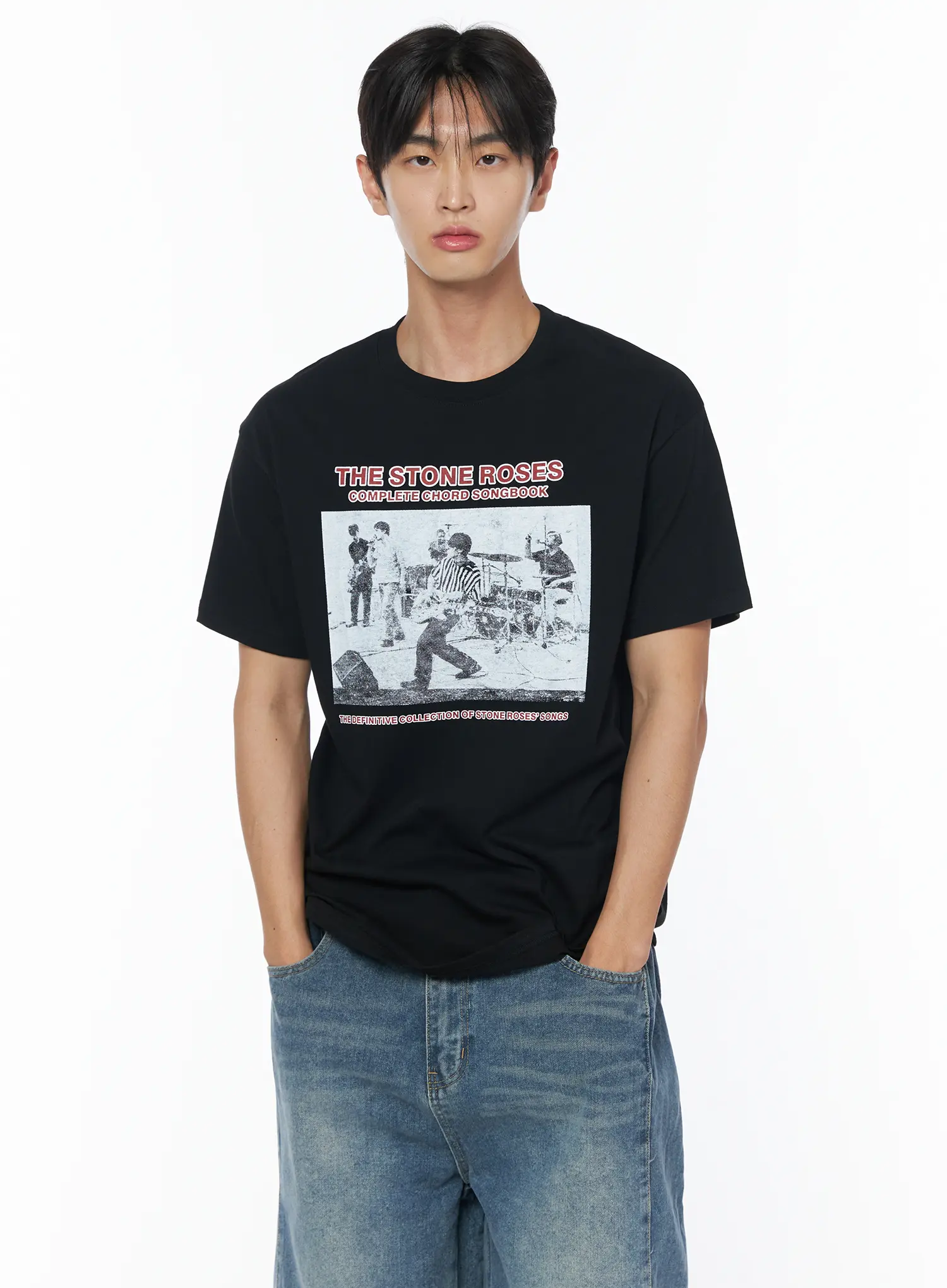 Men's Graphic Band Tee IU510 - Image 3