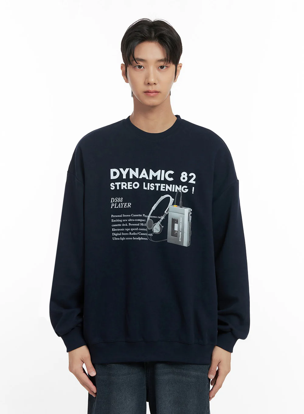 Men's Graphic Cotton Sweatshirt ID406 - Image 12
