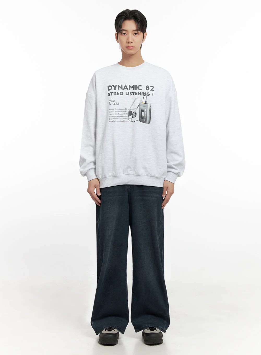 Men's Graphic Cotton Sweatshirt ID406 - Image 6