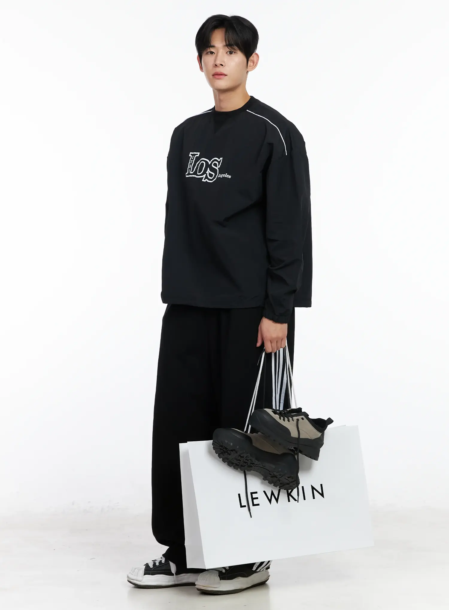 Men's Graphic Crewneck Sweatshirt IM523 - Image 15