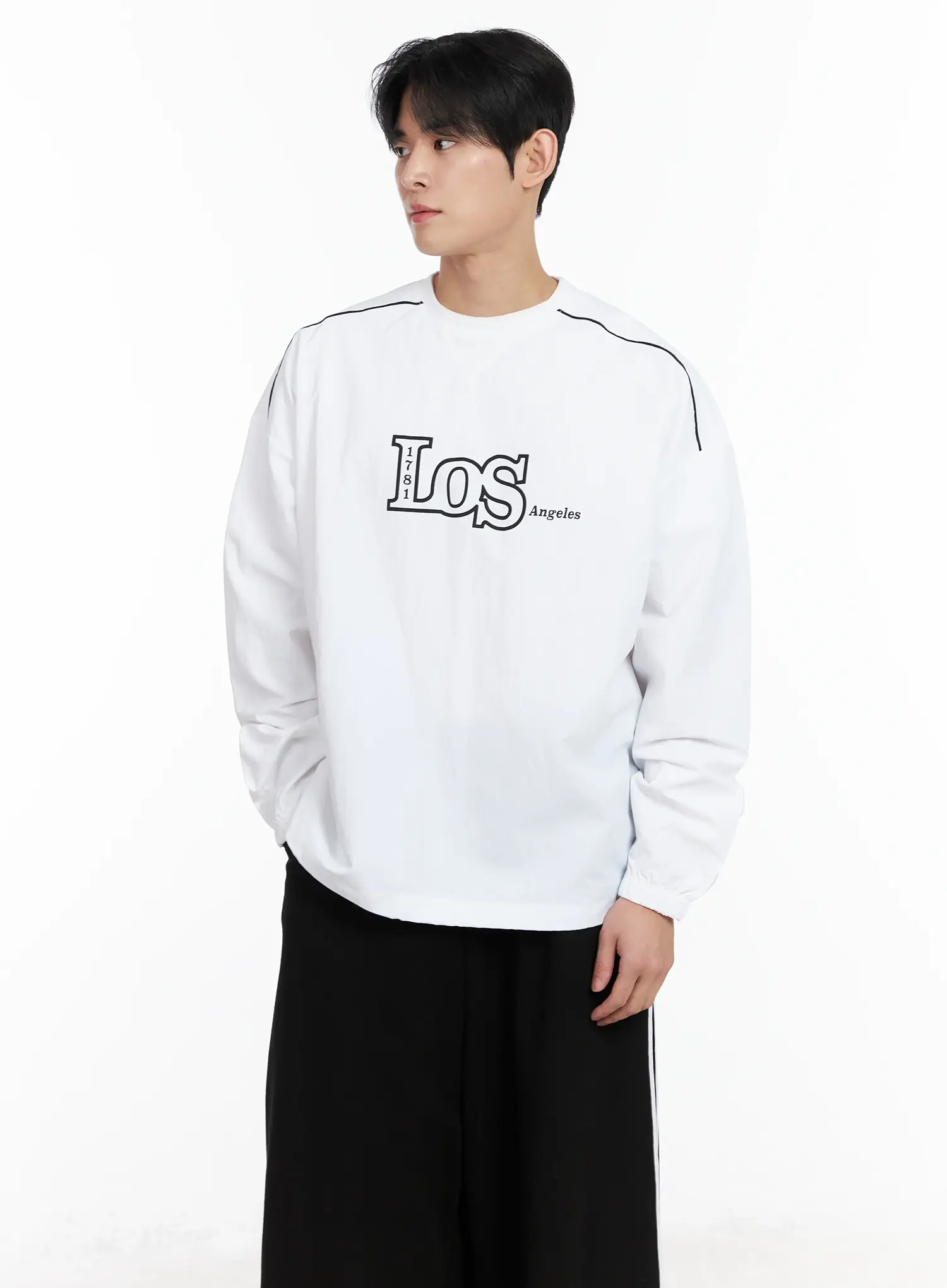 Men's Graphic Crewneck Sweatshirt IM523 - Image 22