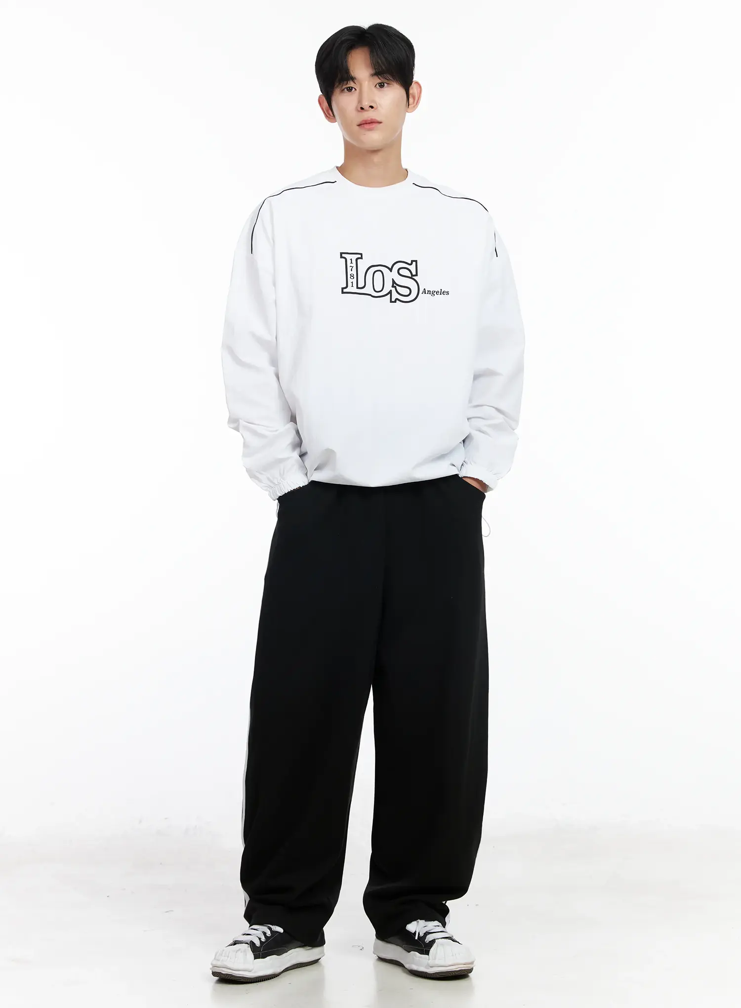 Men's Graphic Crewneck Sweatshirt IM523 - Image 23