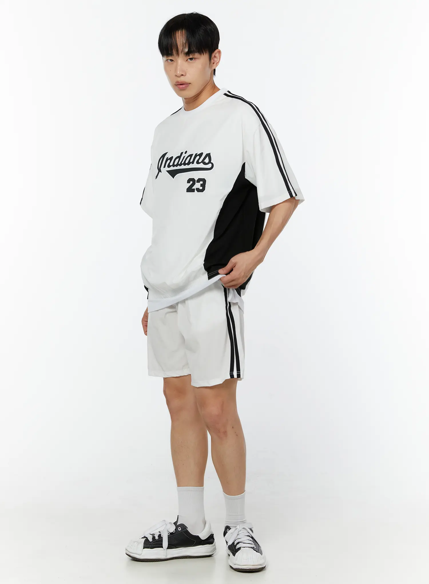 Men's Graphic Crewneck T-Shirt IU518 - Image 2