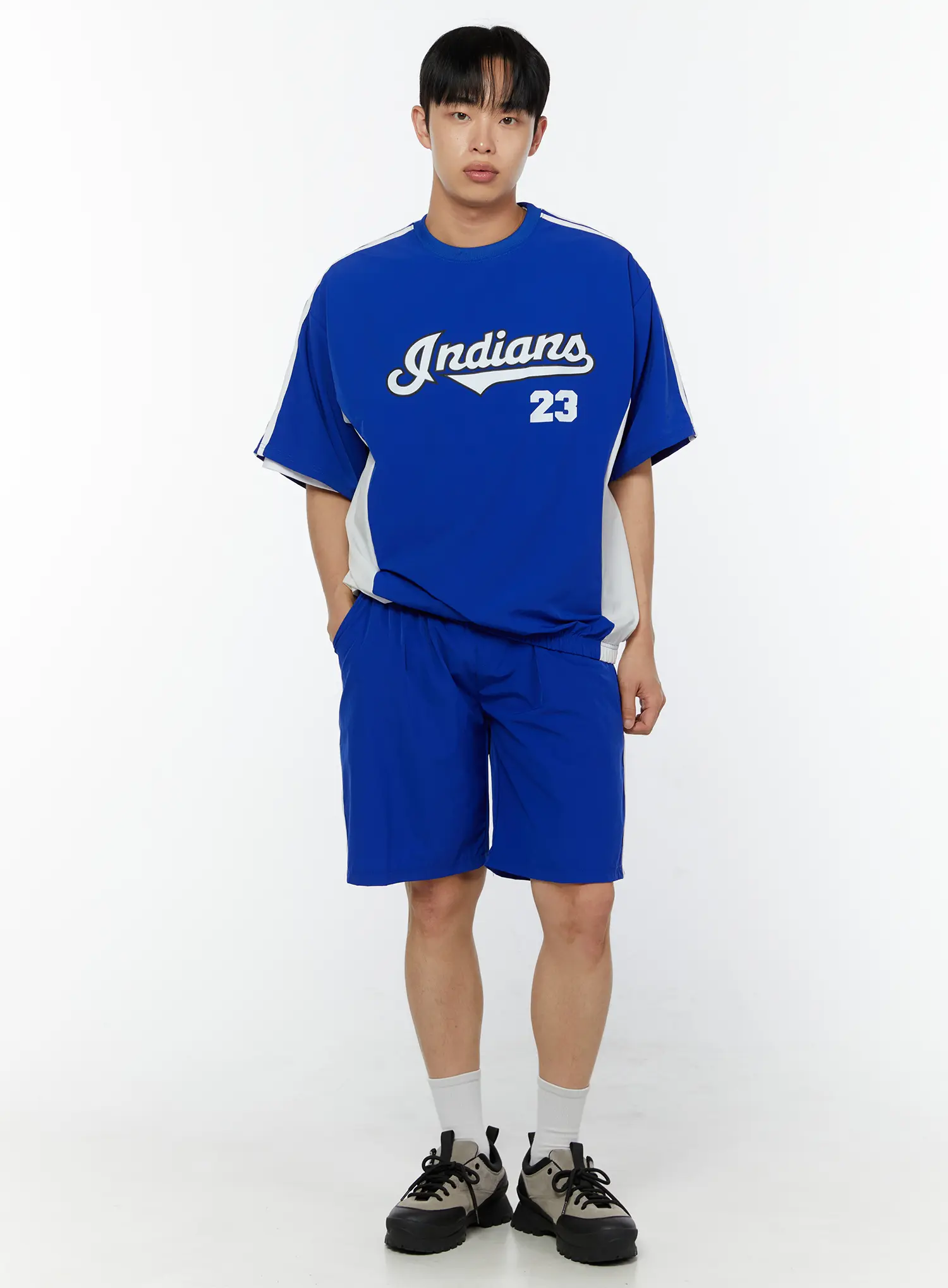 Men's Graphic Crewneck T-Shirt IU518 - Image 3