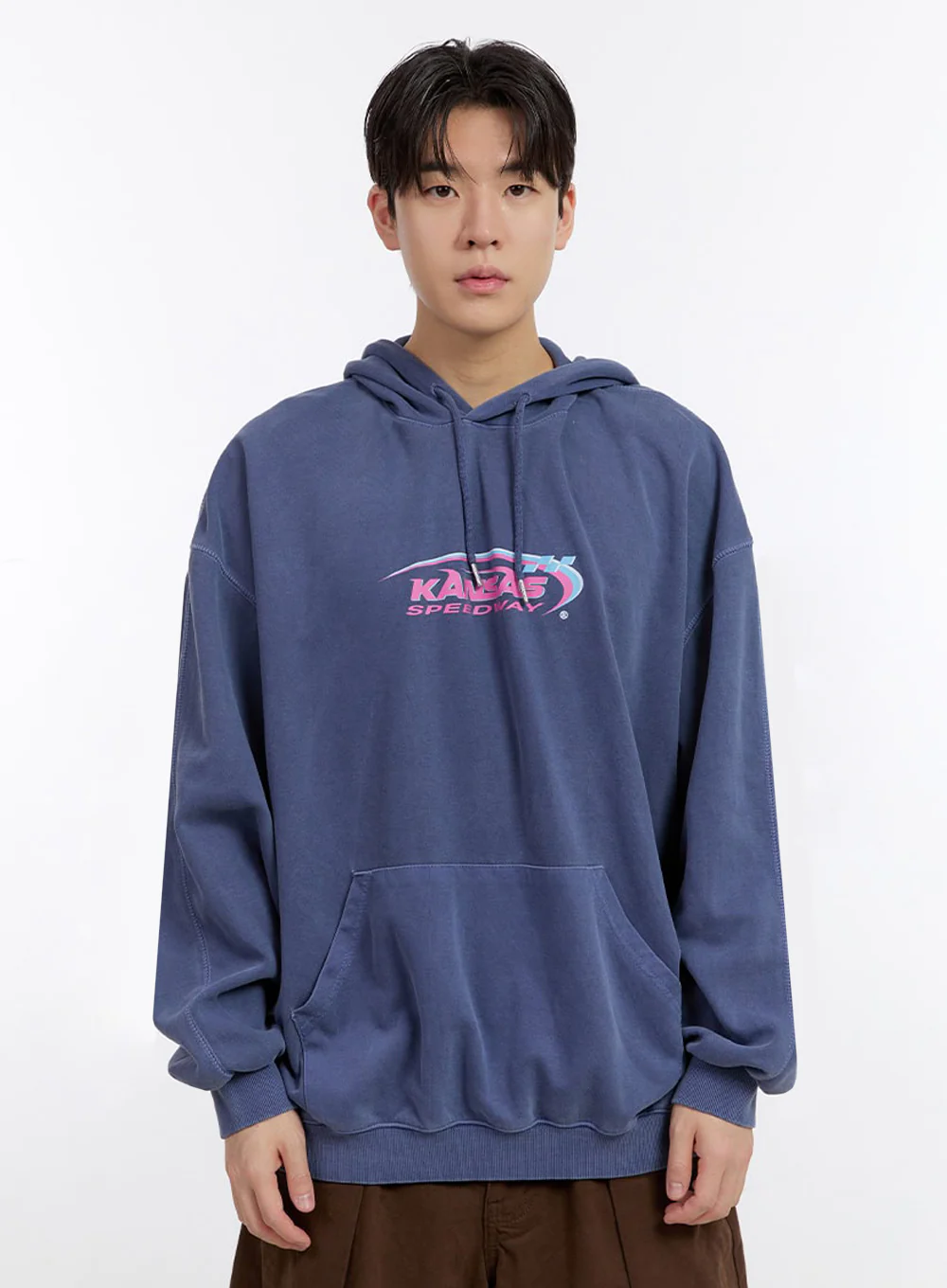 Men's Graphic Logo Hoodie IM525 - Image 11