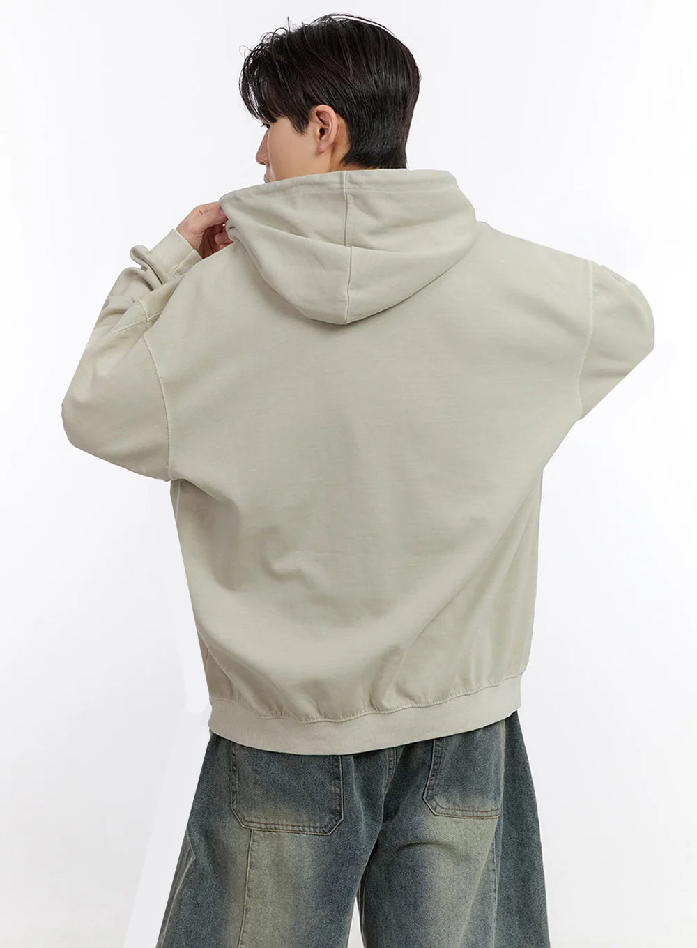 Men's Graphic Logo Hoodie IM525 - Image 6