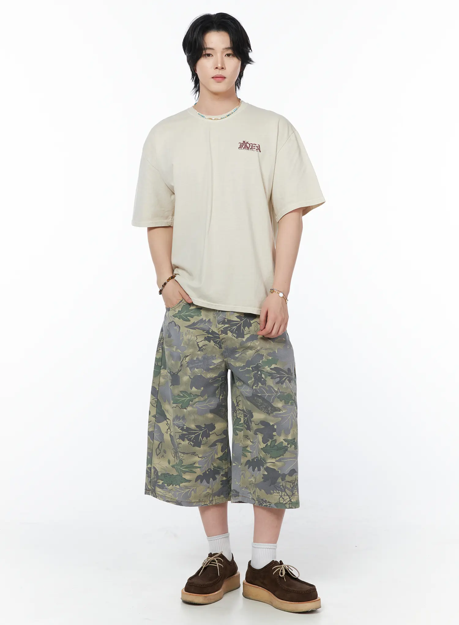 Men's Graphic Print T-Shirt IY525