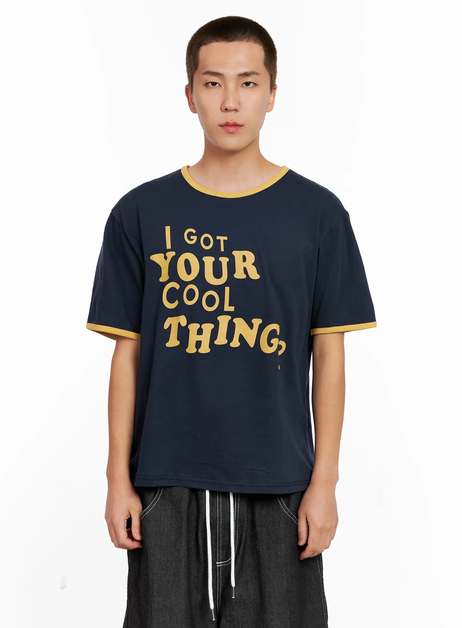 Men's Graphic Ringer Tee IG508 - Image 15