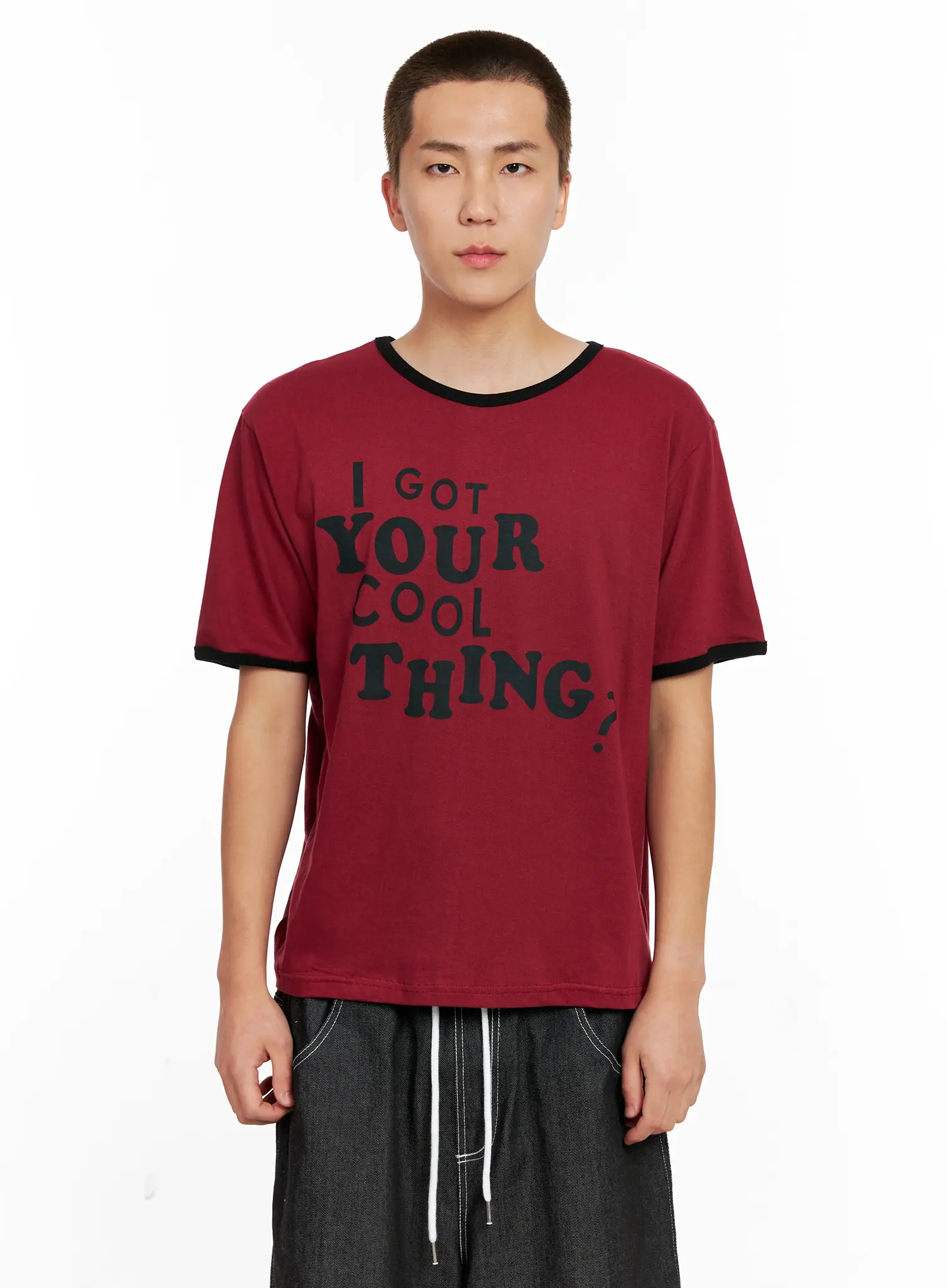 Men's Graphic Ringer Tee IG508 - Image 17