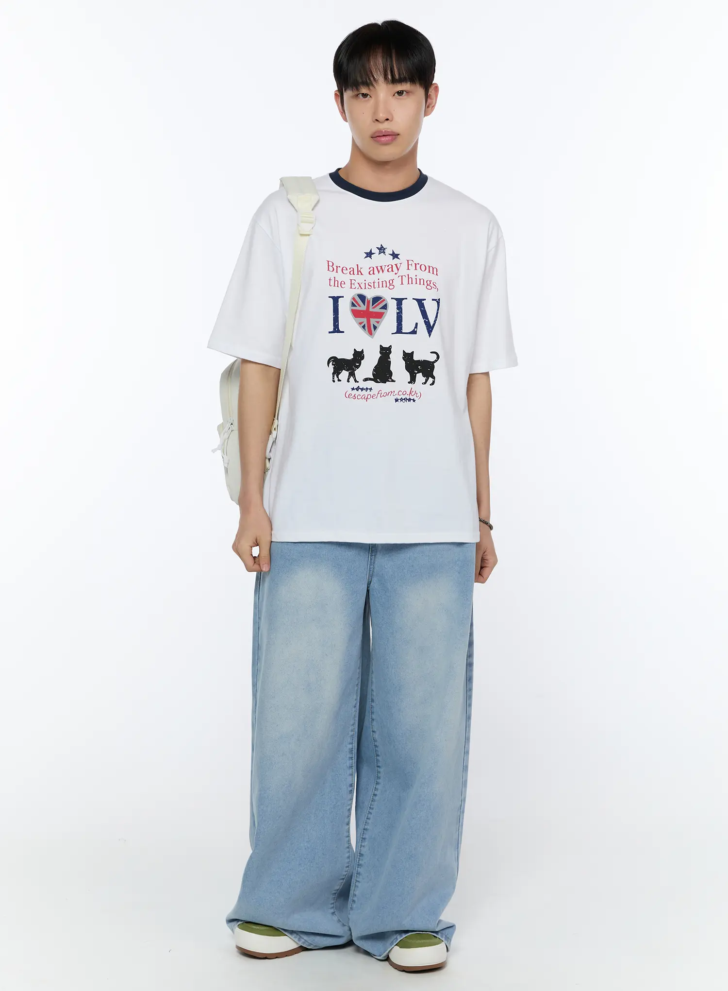 Men's Graphic Round Neck T-Shirt IA520 - Image 7