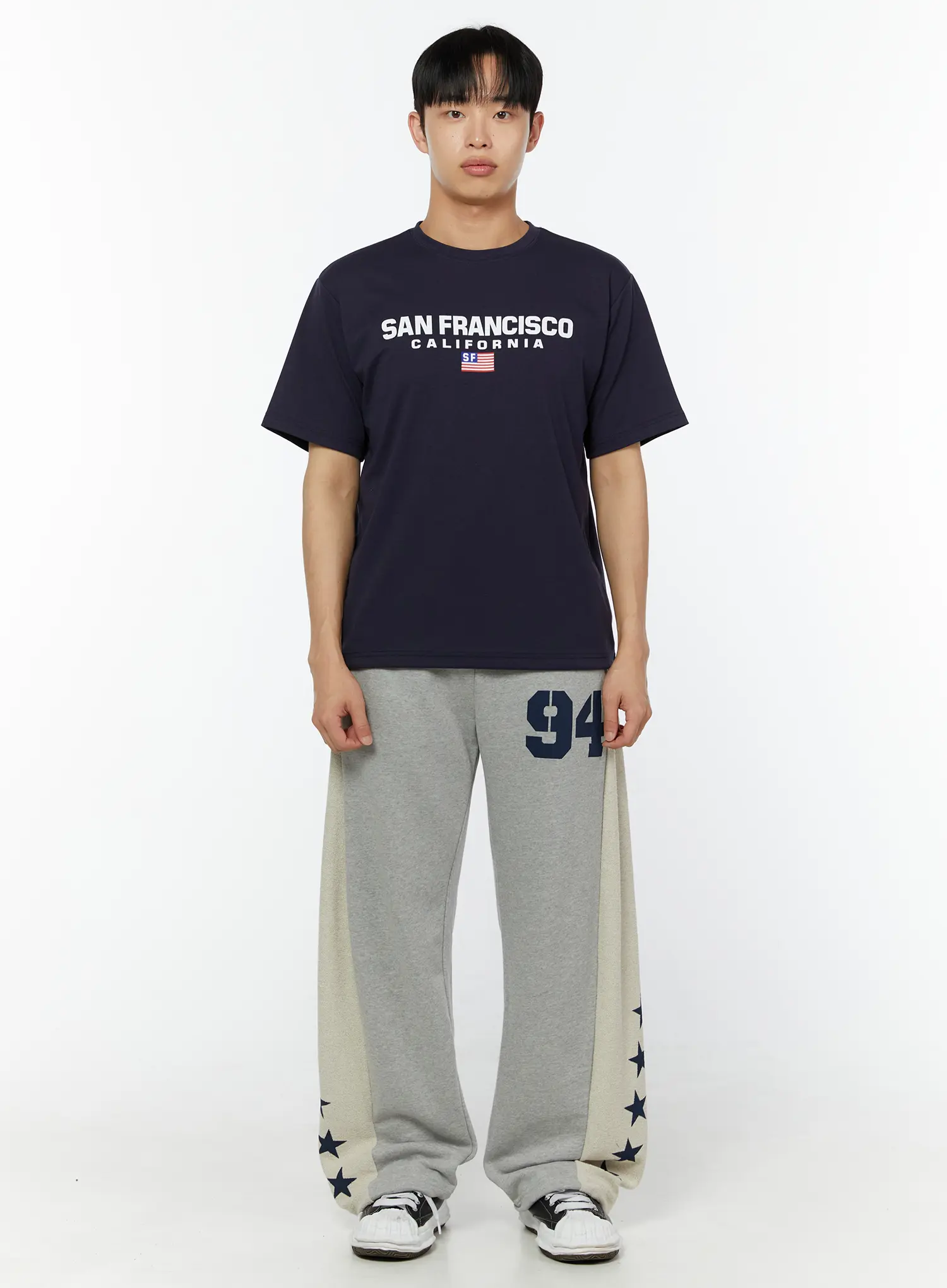 Men's Graphic Round Neck T-Shirt IU518 - Image 3