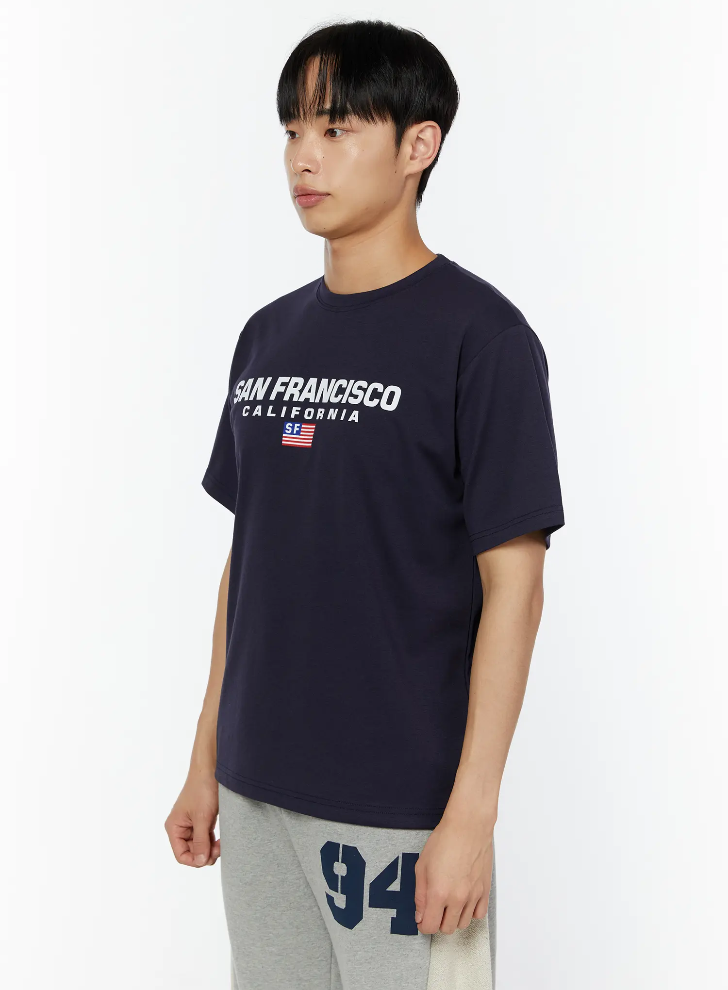 Men's Graphic Round Neck T-Shirt IU518 - Image 4