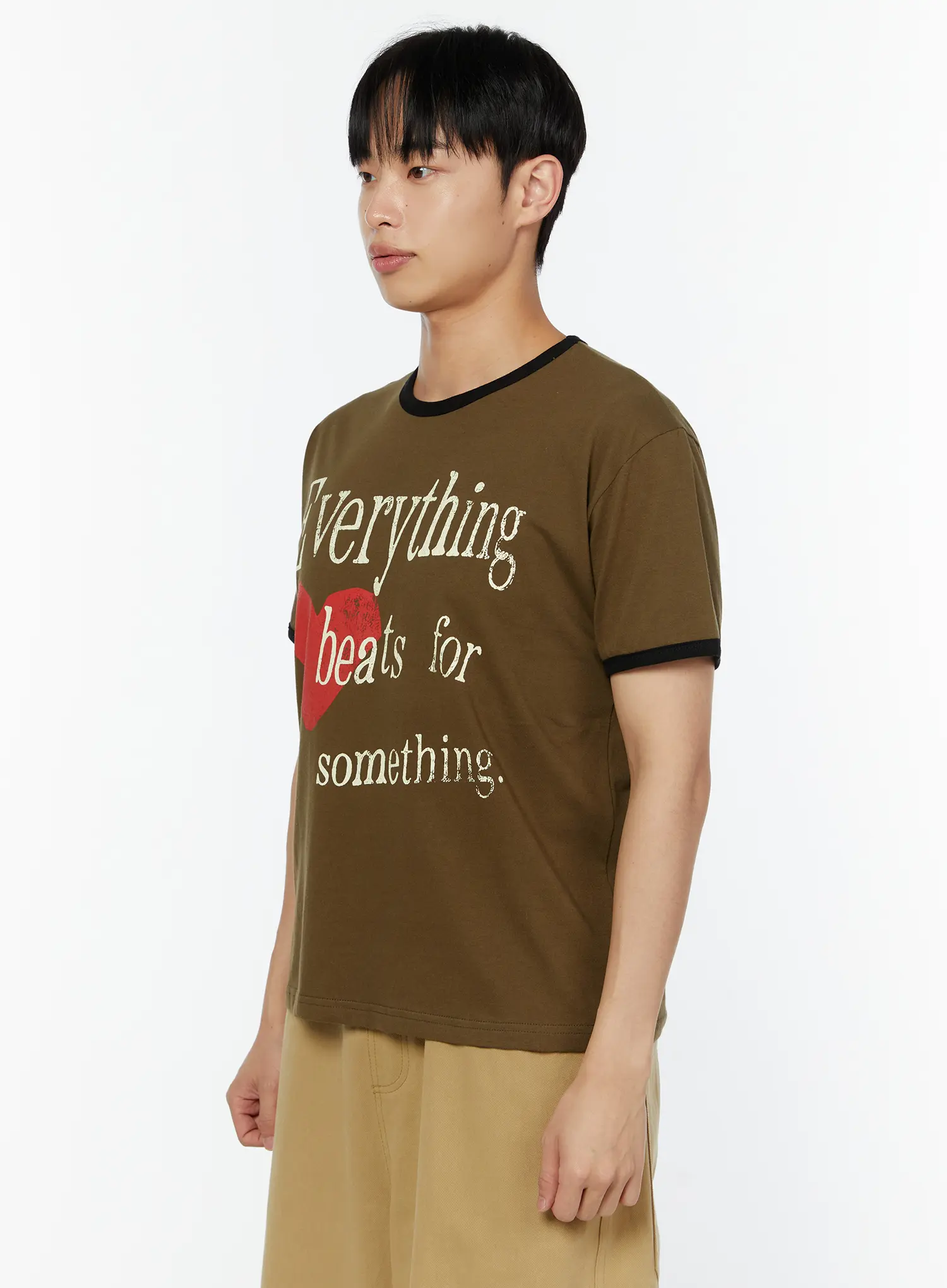 Men's Graphic Short Sleeve T-Shirt IU518 - Image 4
