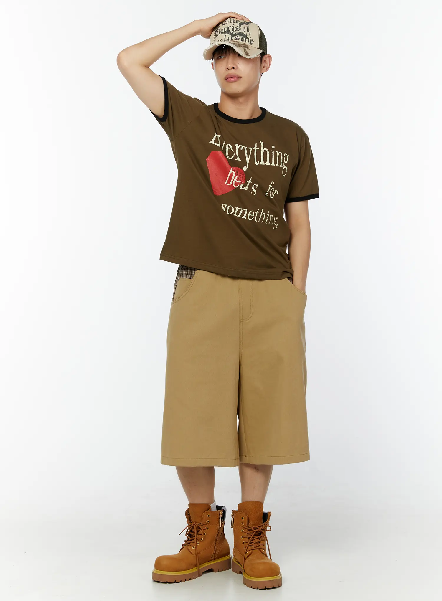 Men's Graphic Short Sleeve T-Shirt IU518 - Image 7