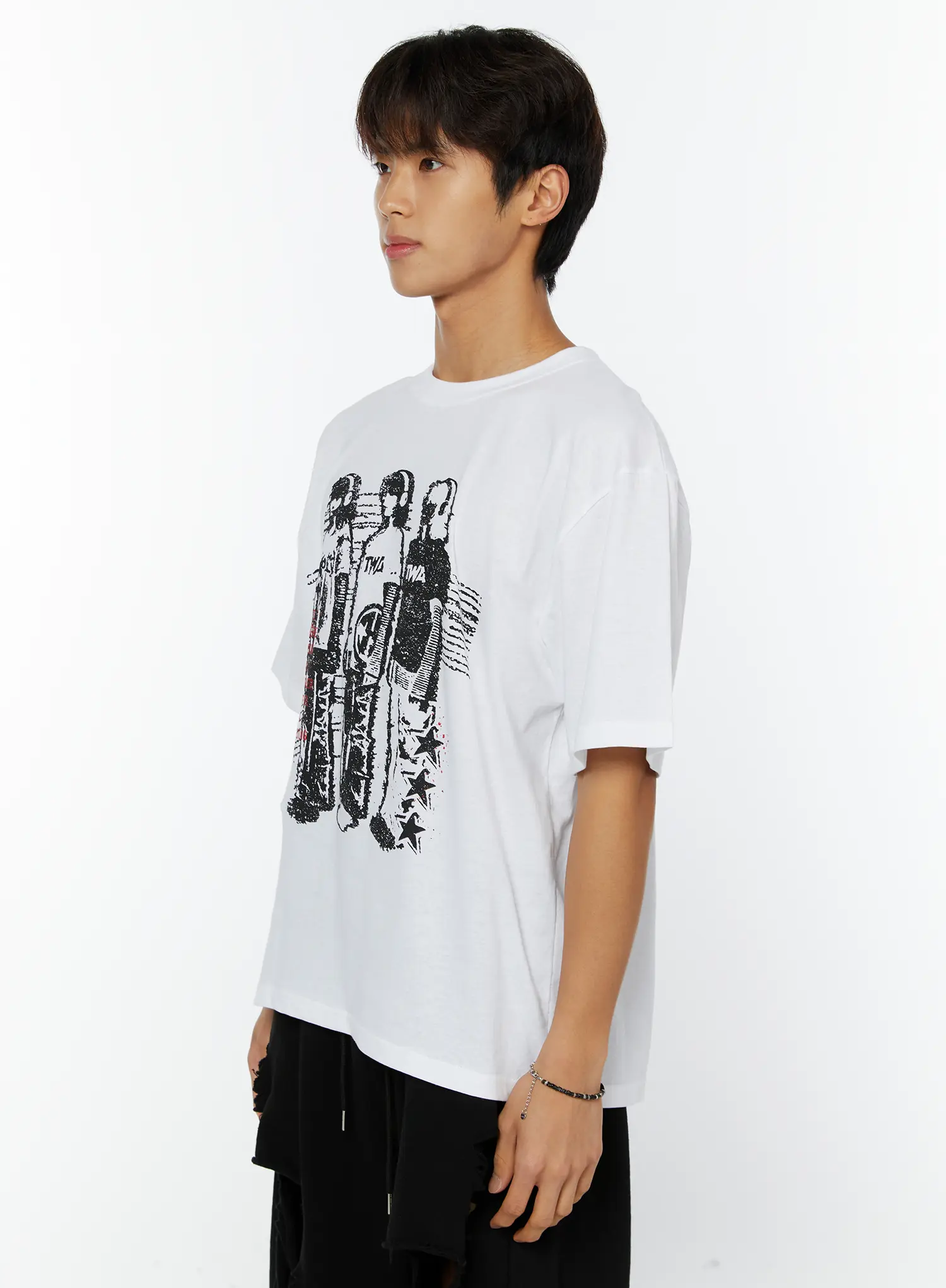 Men's Graphic Short Sleeve Tee IY514 - Image 5