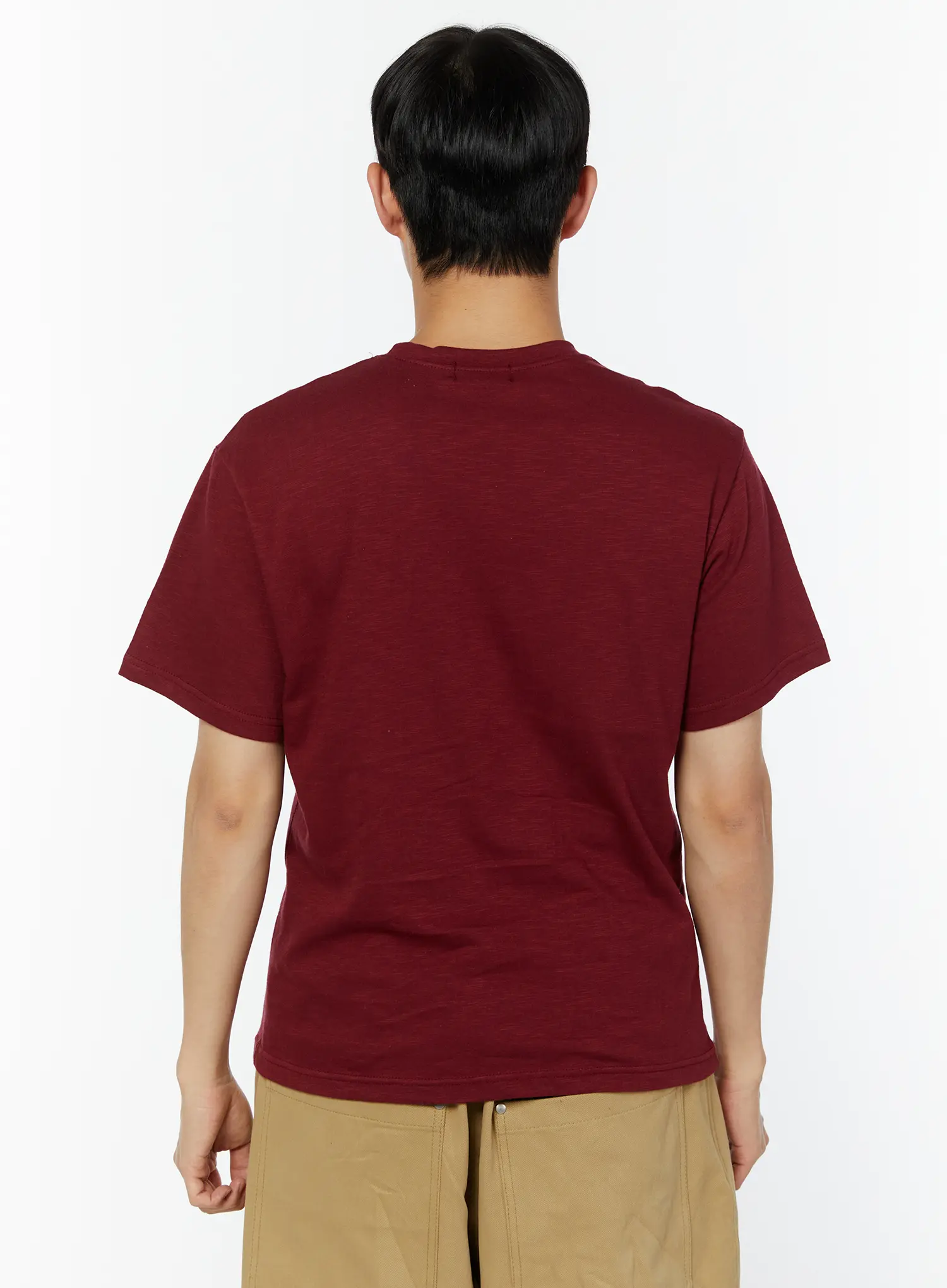 Men's Graphic Star Print T-Shirt IU518 - Image 5
