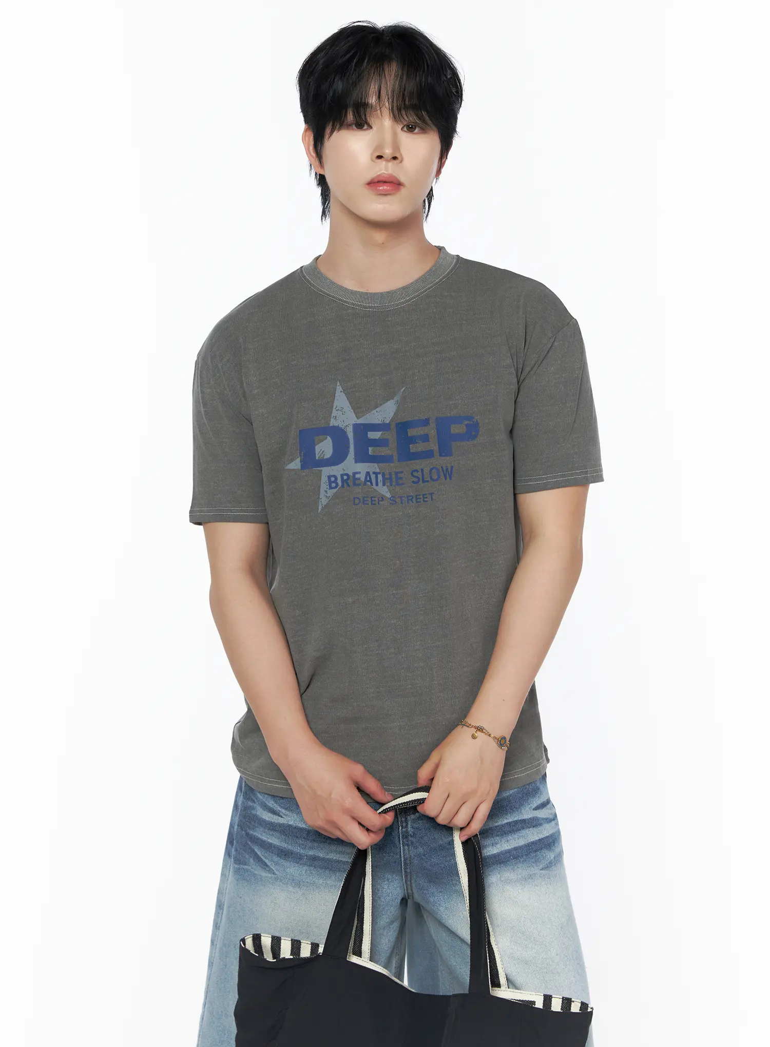 Men's Graphic Star T-Shirt IU523