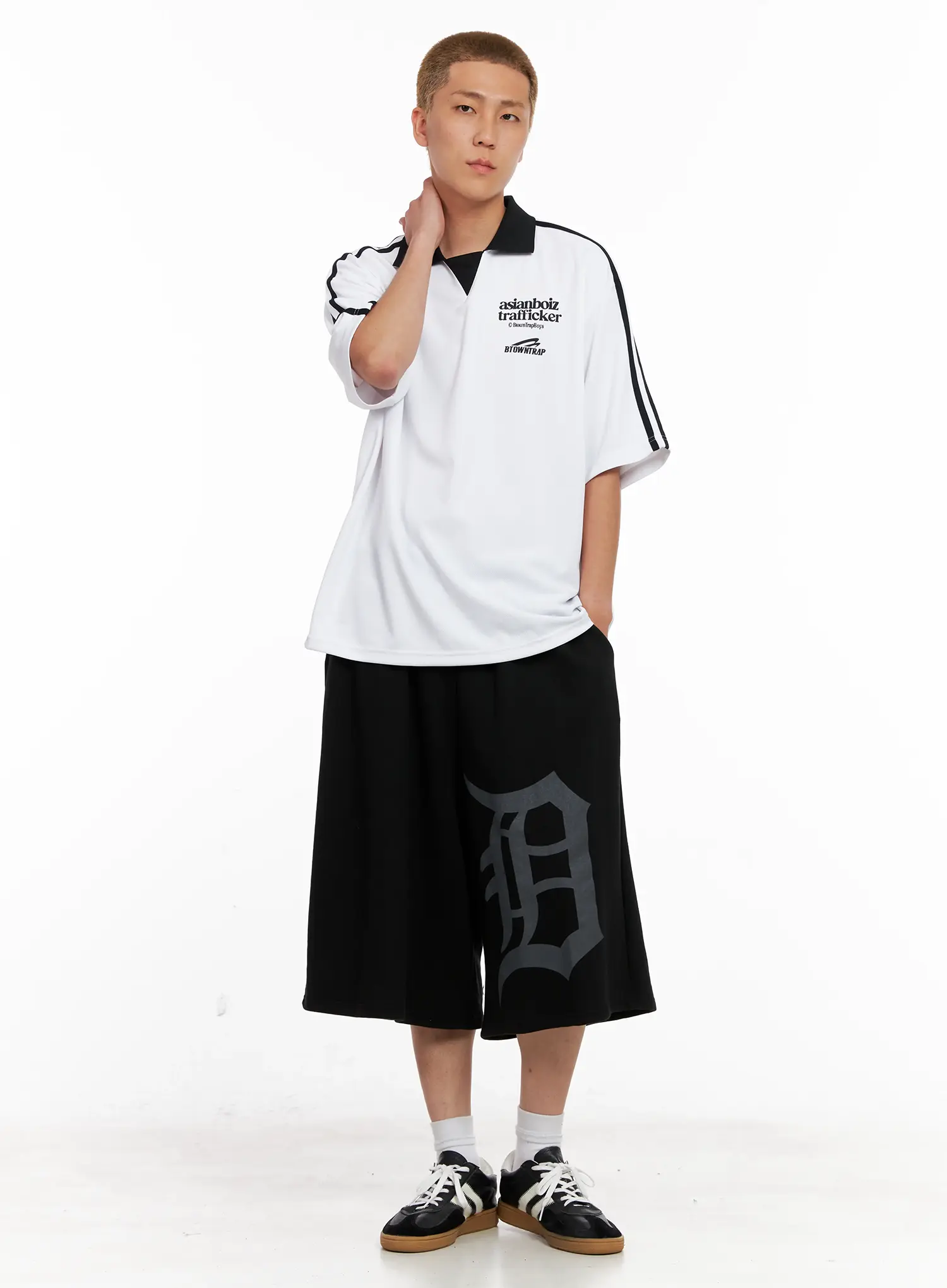 Men's Graphic Sweatshorts IL521 - Image 12