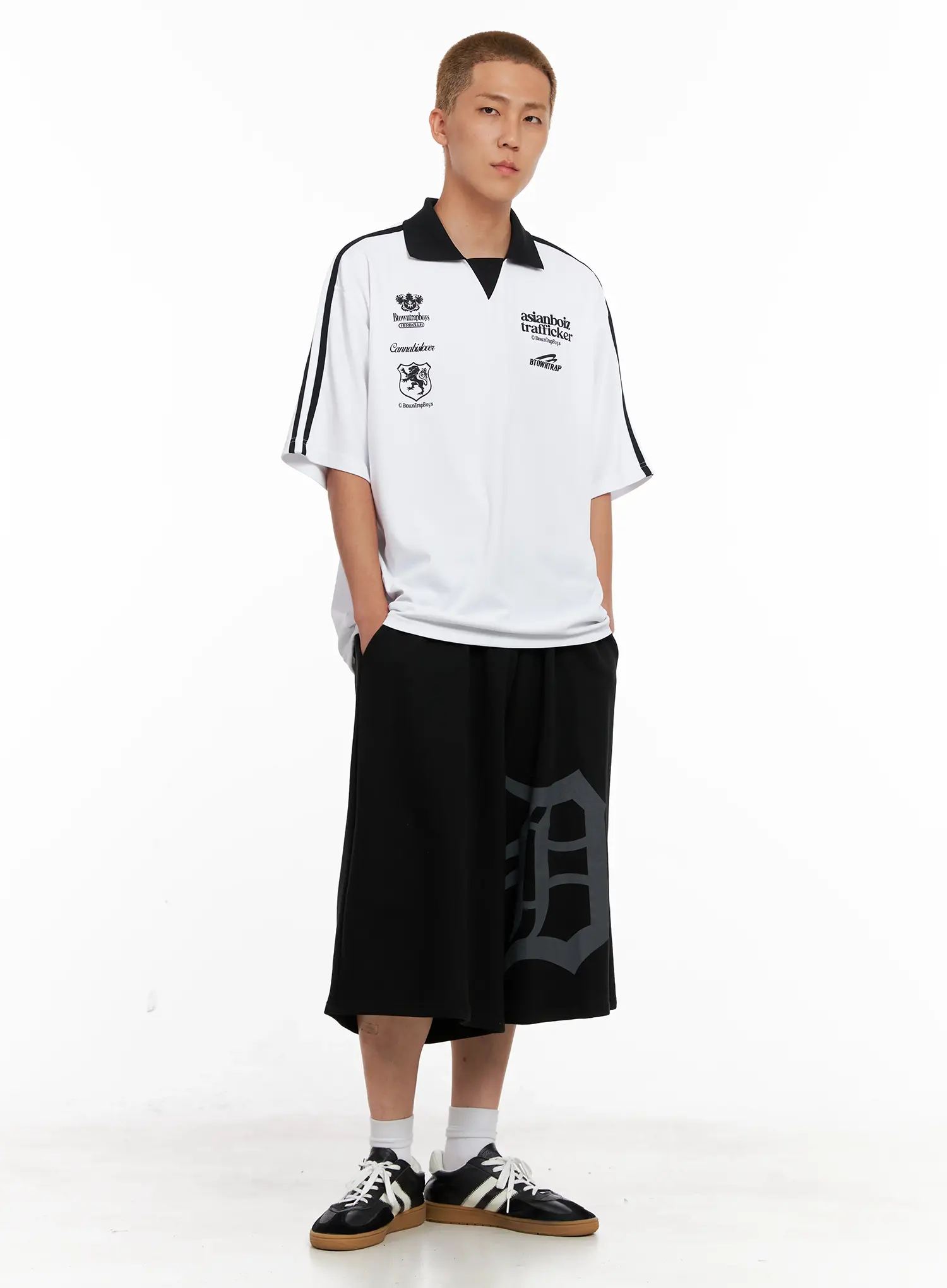 Men's Graphic Sweatshorts IL521 - Image 3