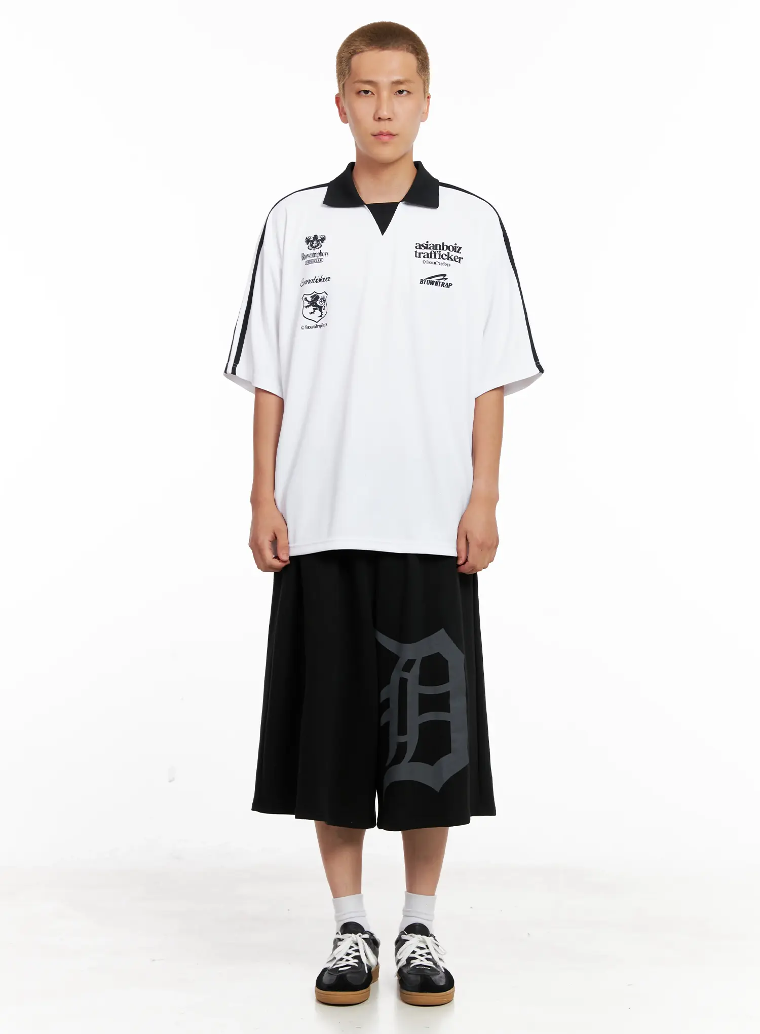 Men's Graphic Sweatshorts IL521 - Image 4